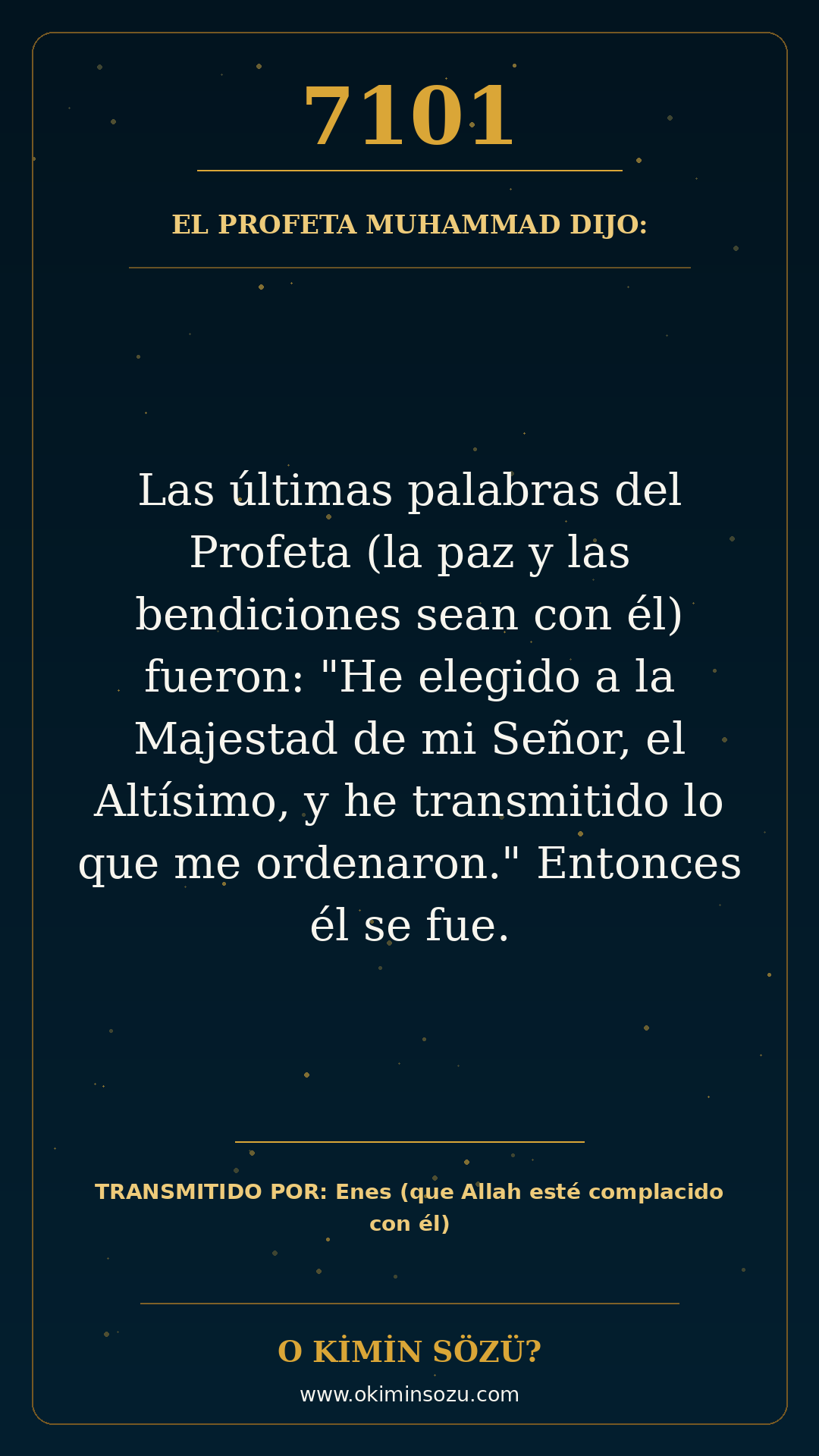 hadis 7101 es