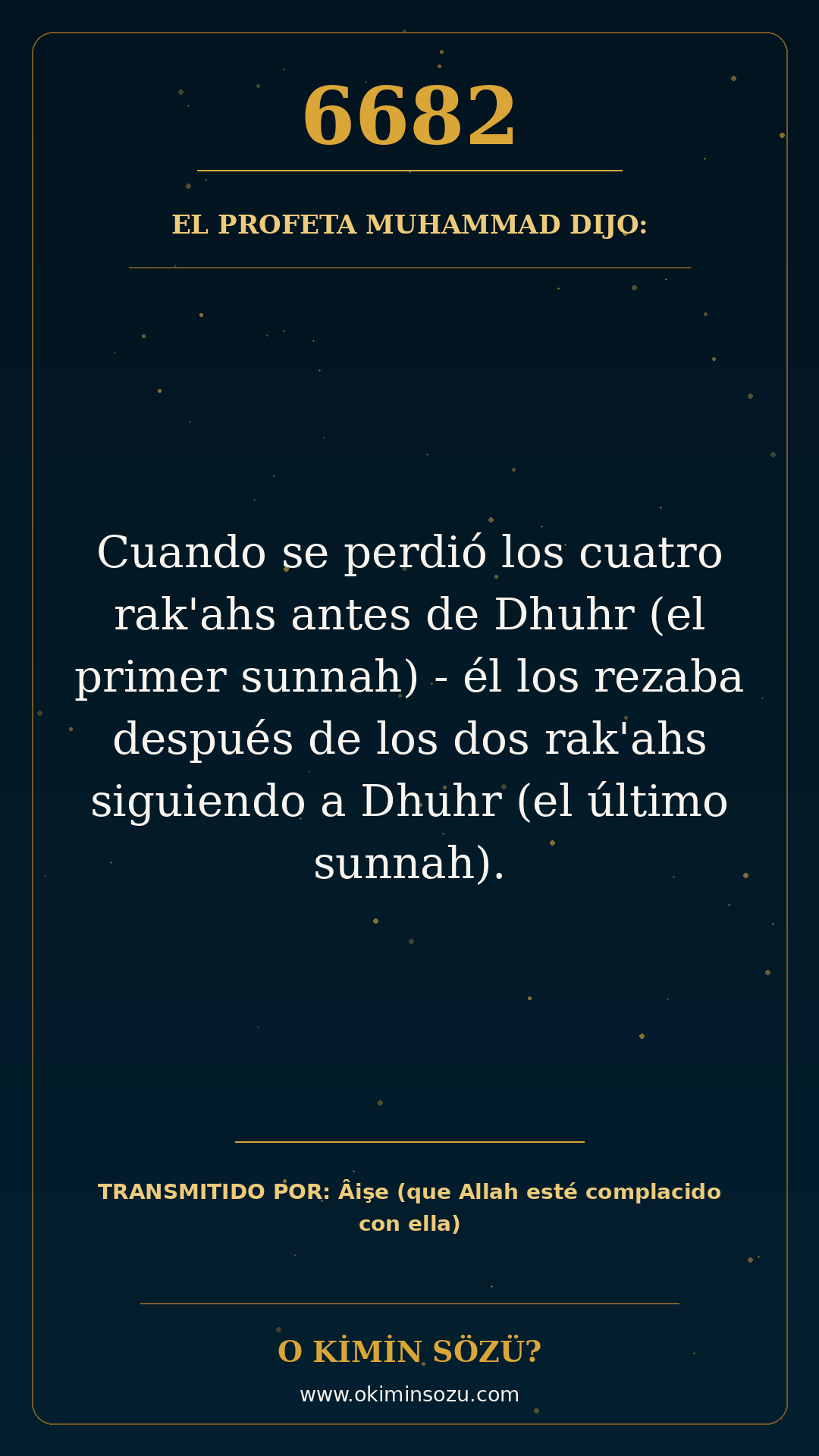 hadis 6682 es