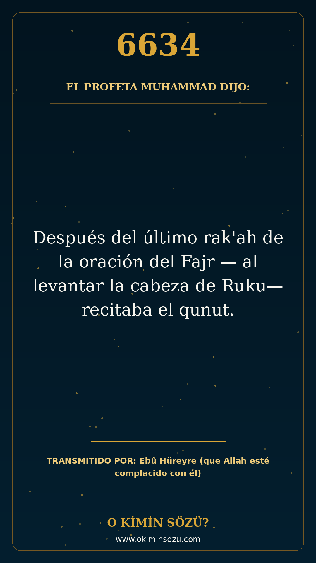hadis 6634 es