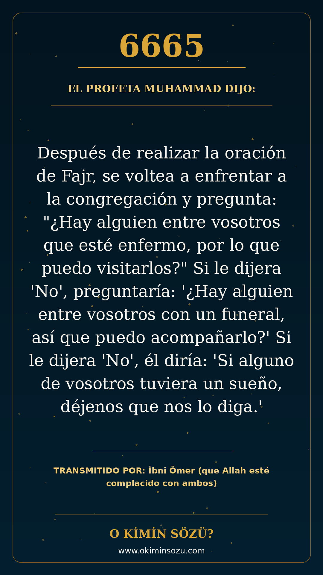 hadis 6665 es