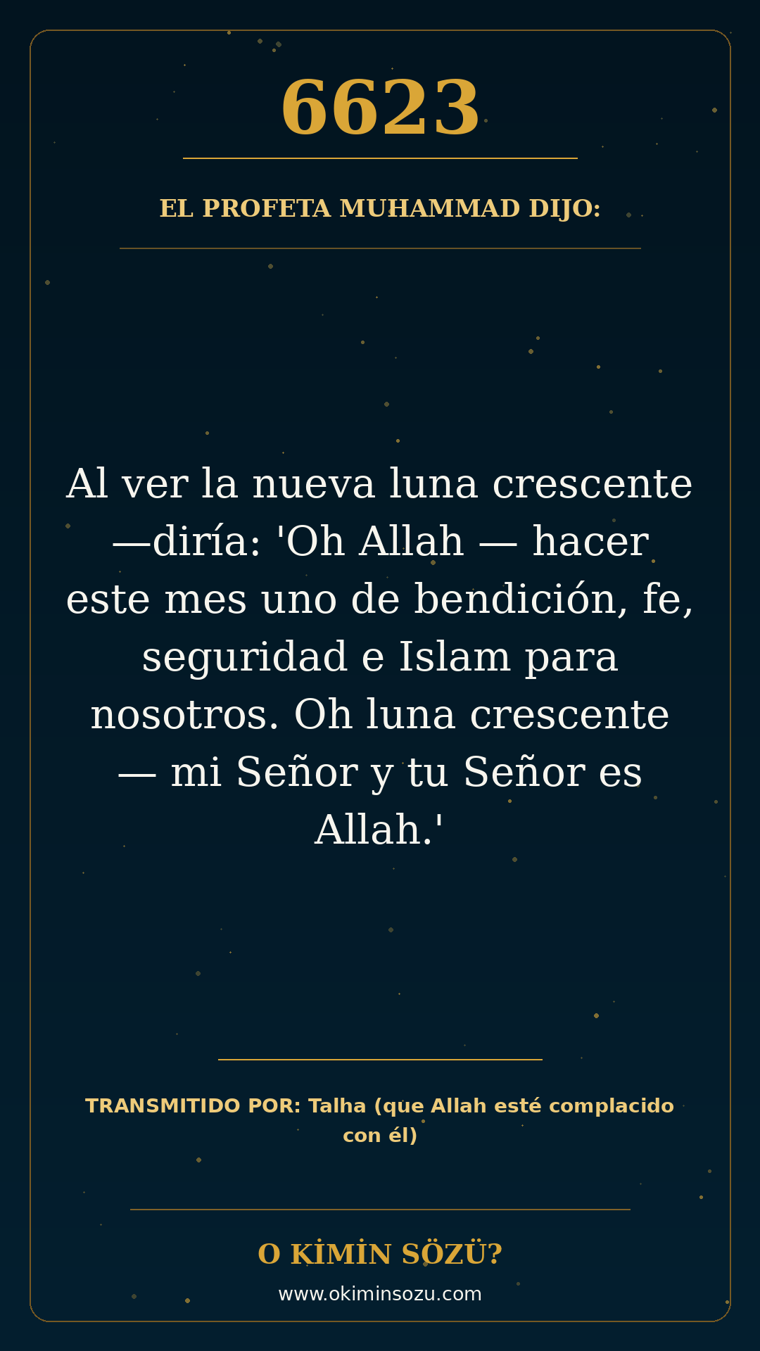 hadis 6623 es