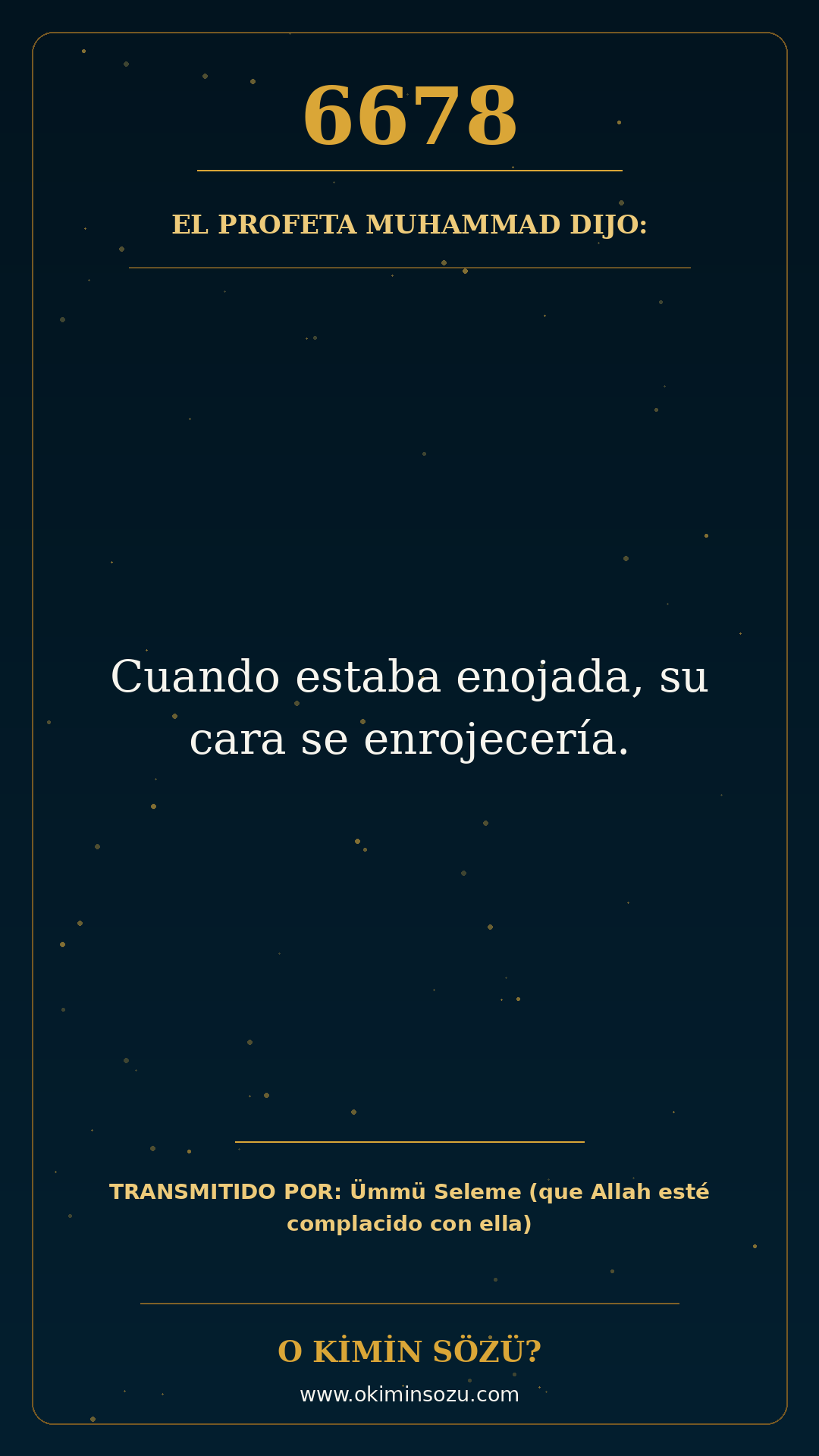 hadis 6678 es
