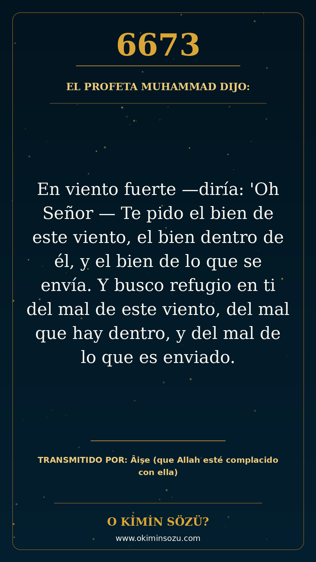 hadis 6673 es