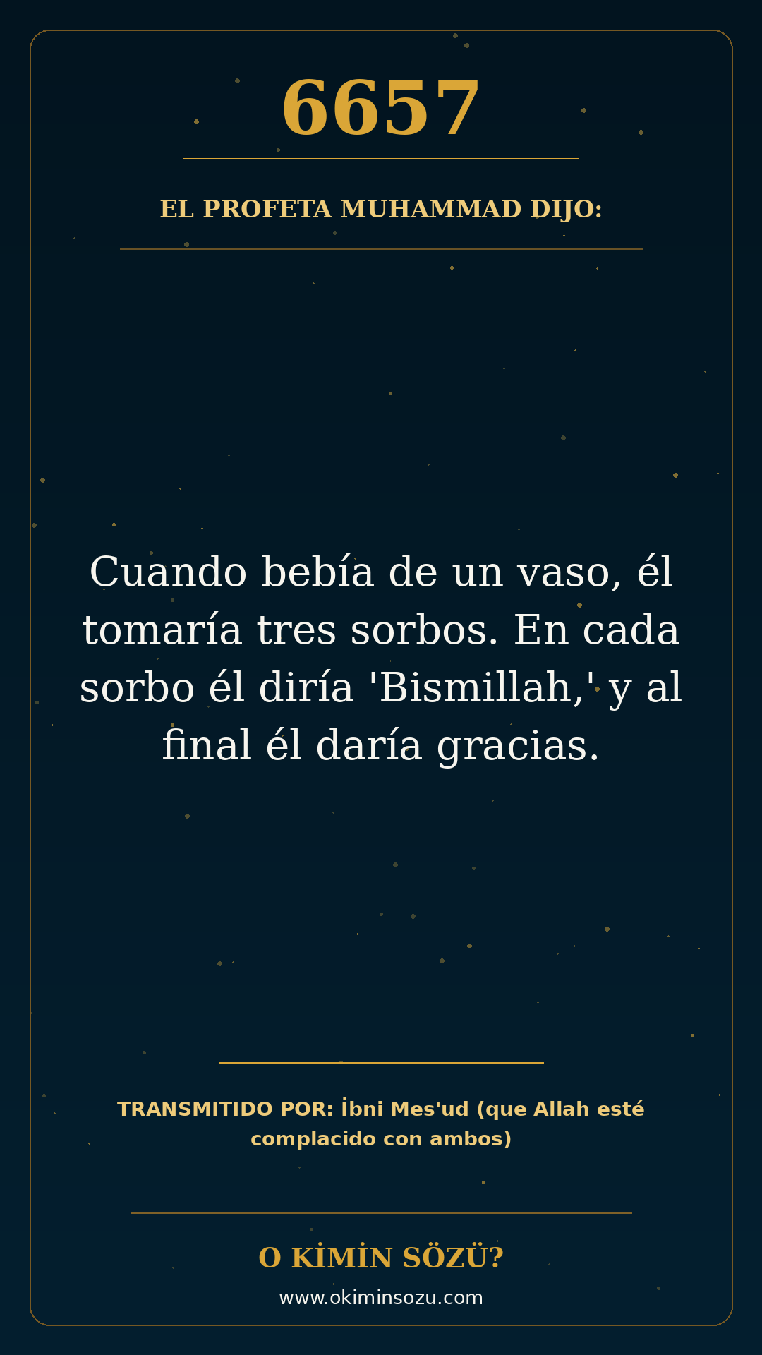 hadis 6657 es
