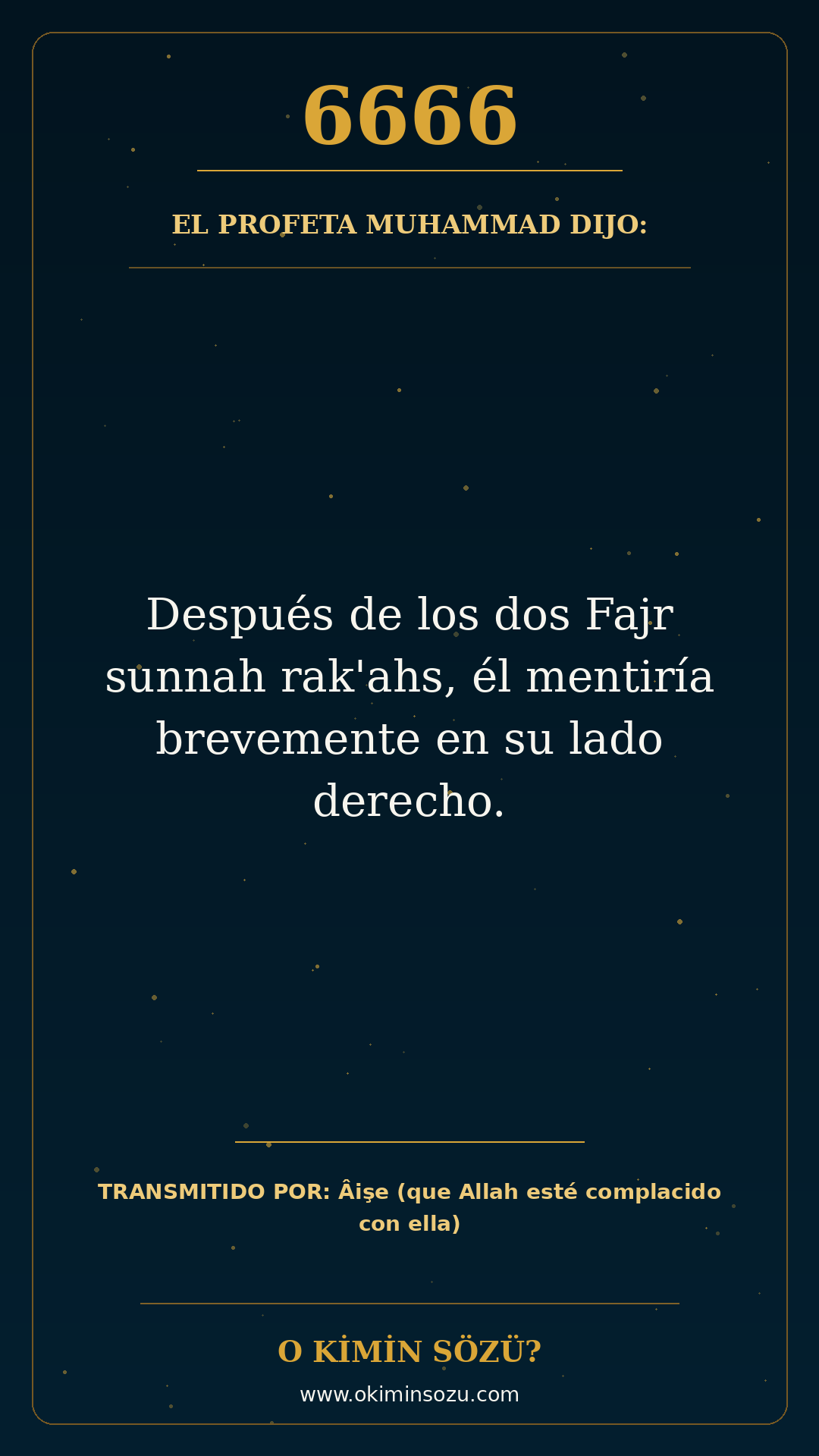 hadis 6666 es