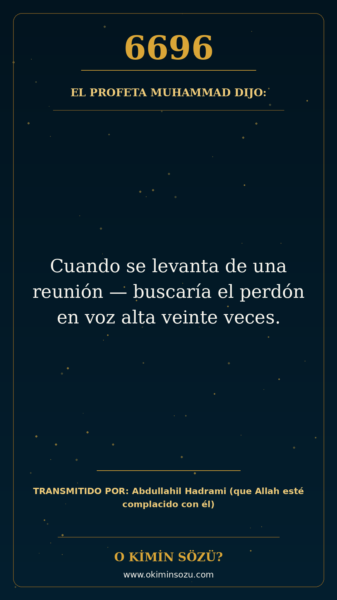 hadis 6696 es
