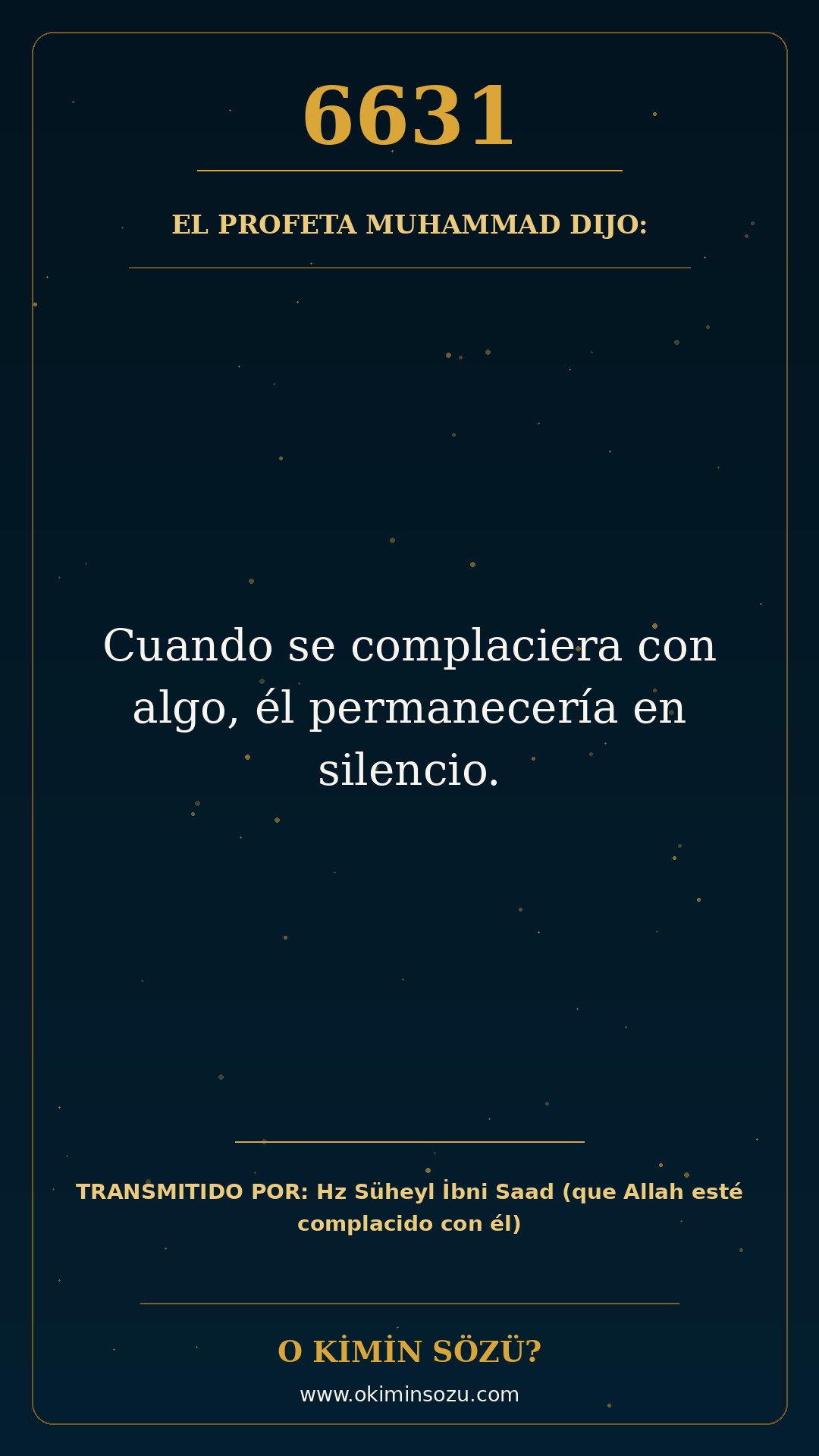 hadis 6631 es