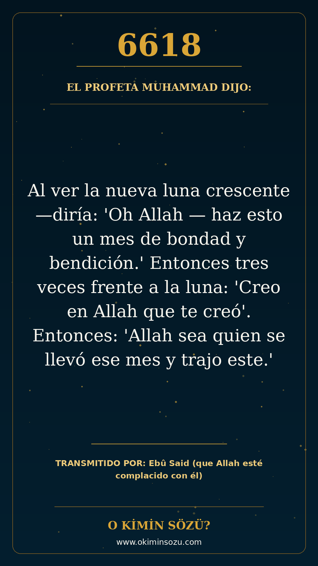 hadis 6618 es