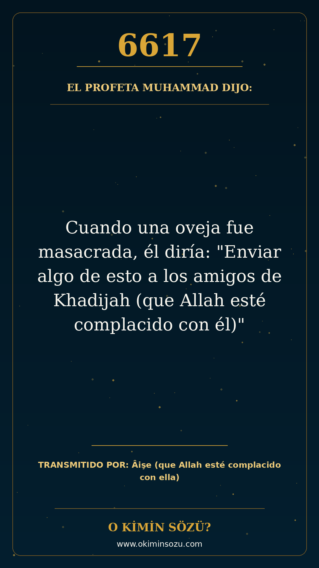 hadis 6617 es