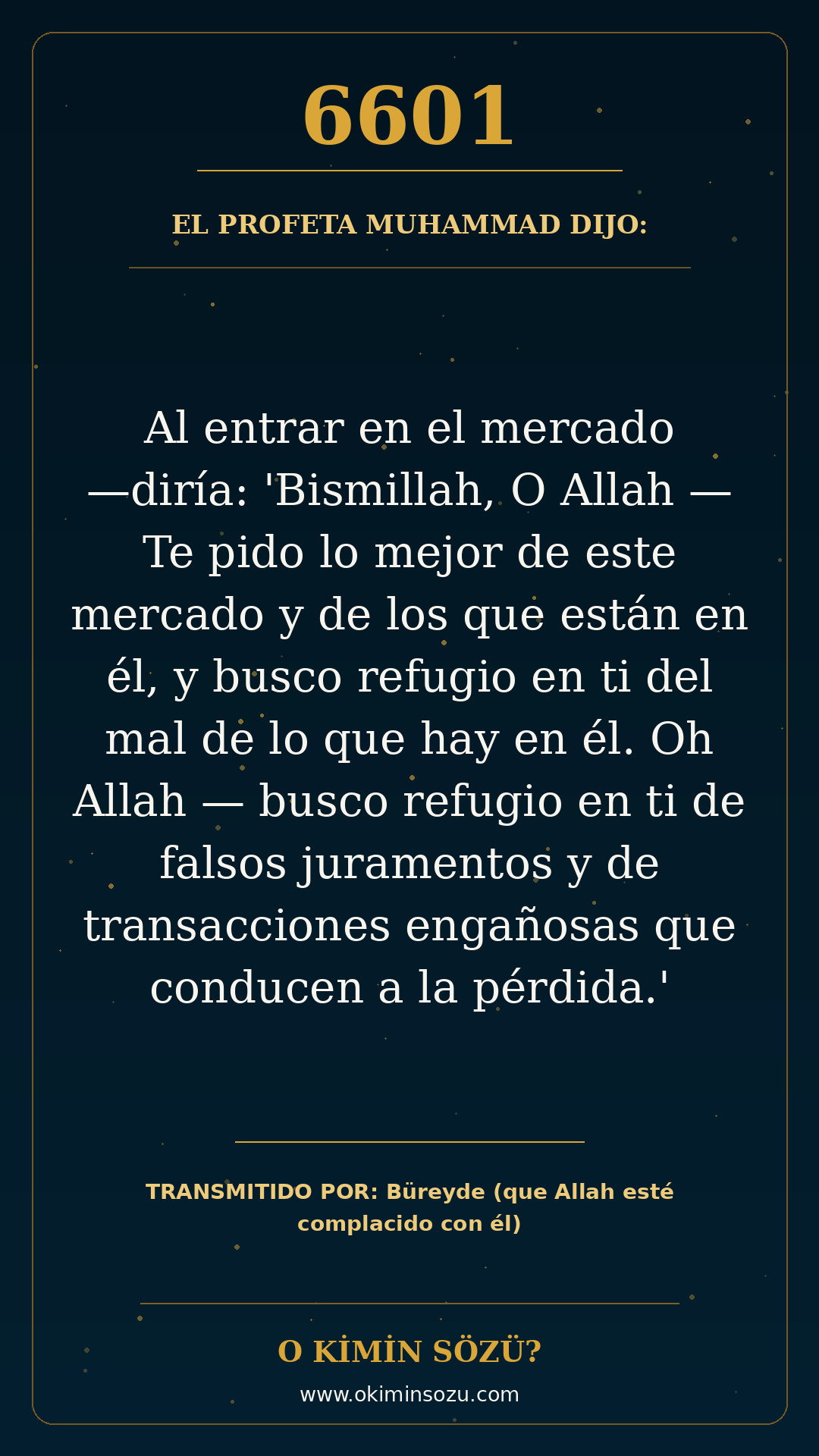 hadis 6601 es