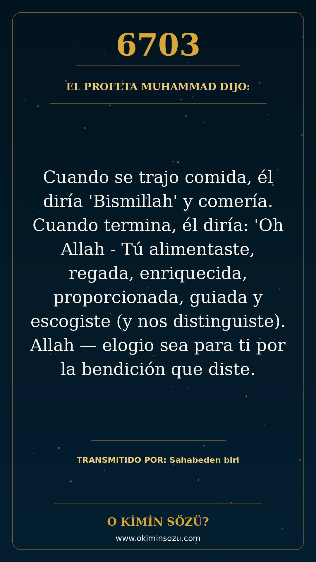 hadis 6703 es