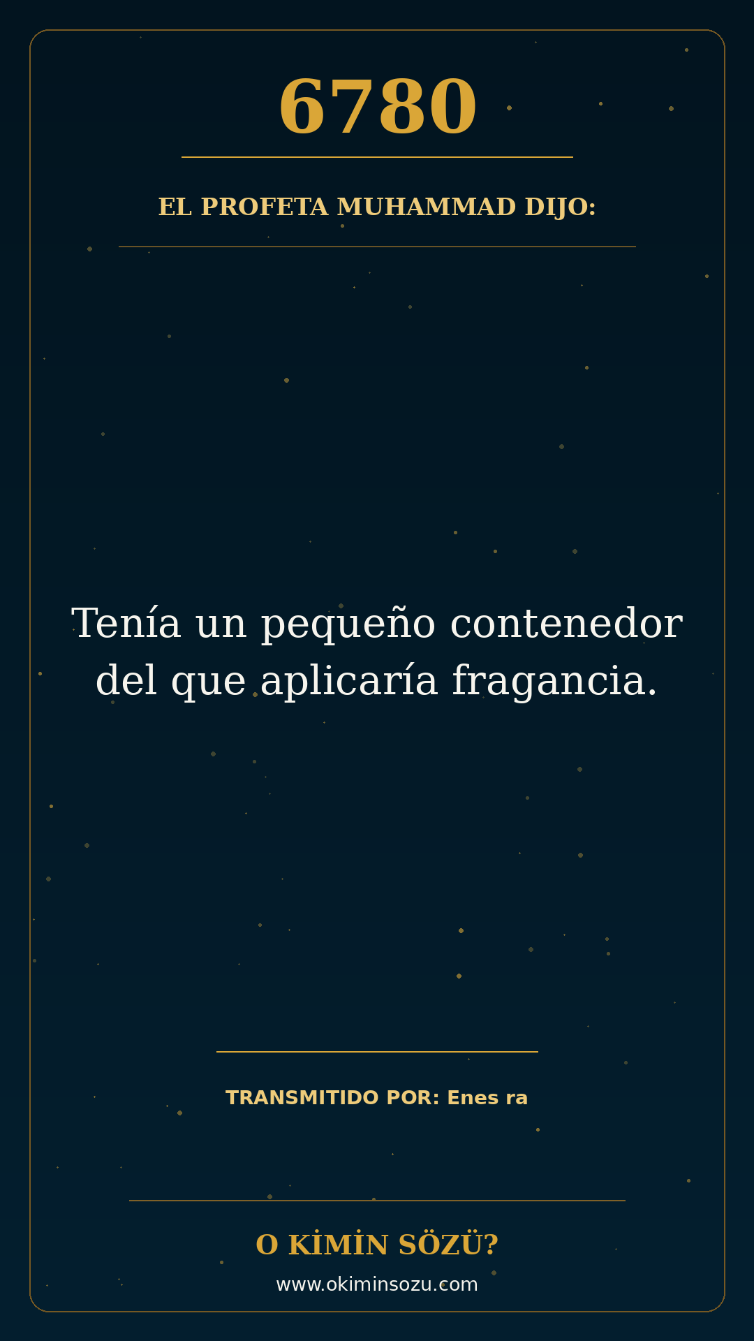 hadis 6780 es