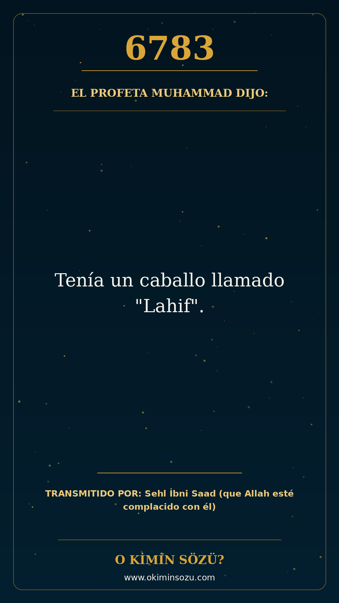 hadis 6783 es