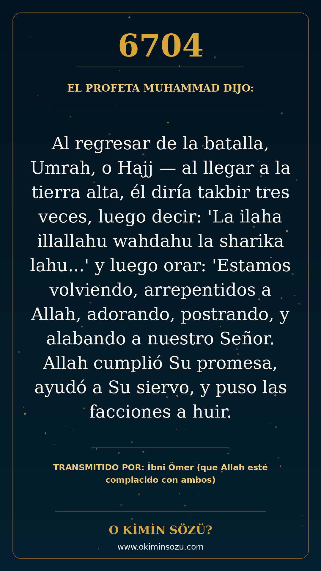 hadis 6704 es