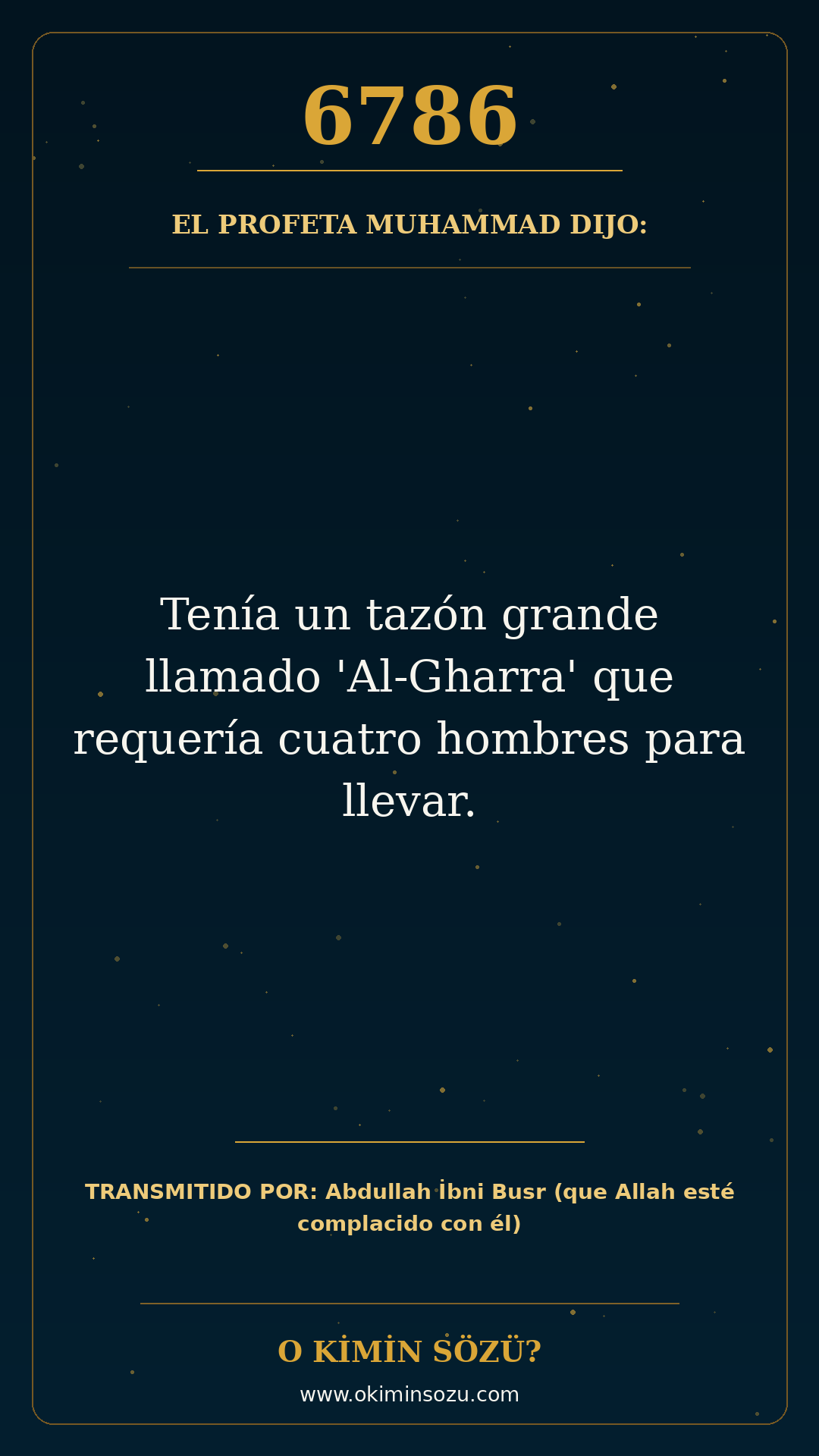 hadis 6786 es