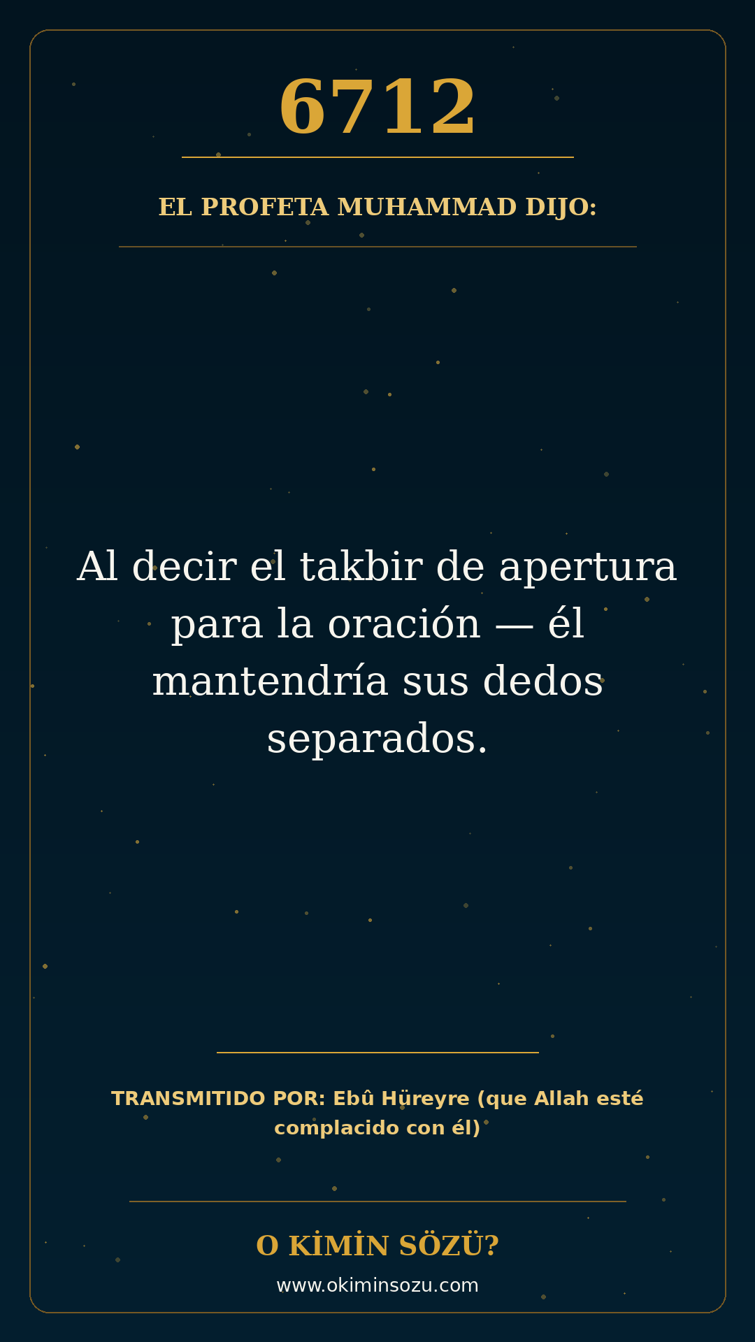 hadis 6712 es