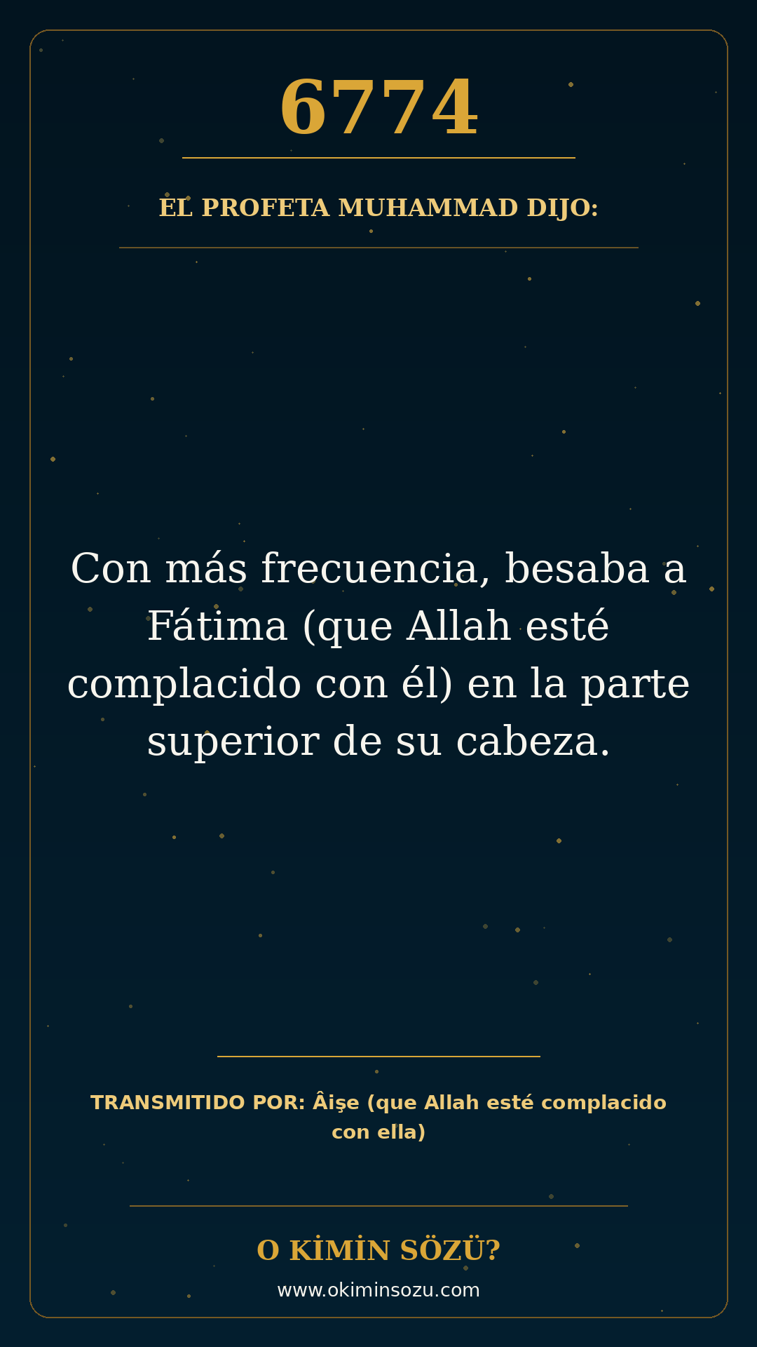hadis 6774 es