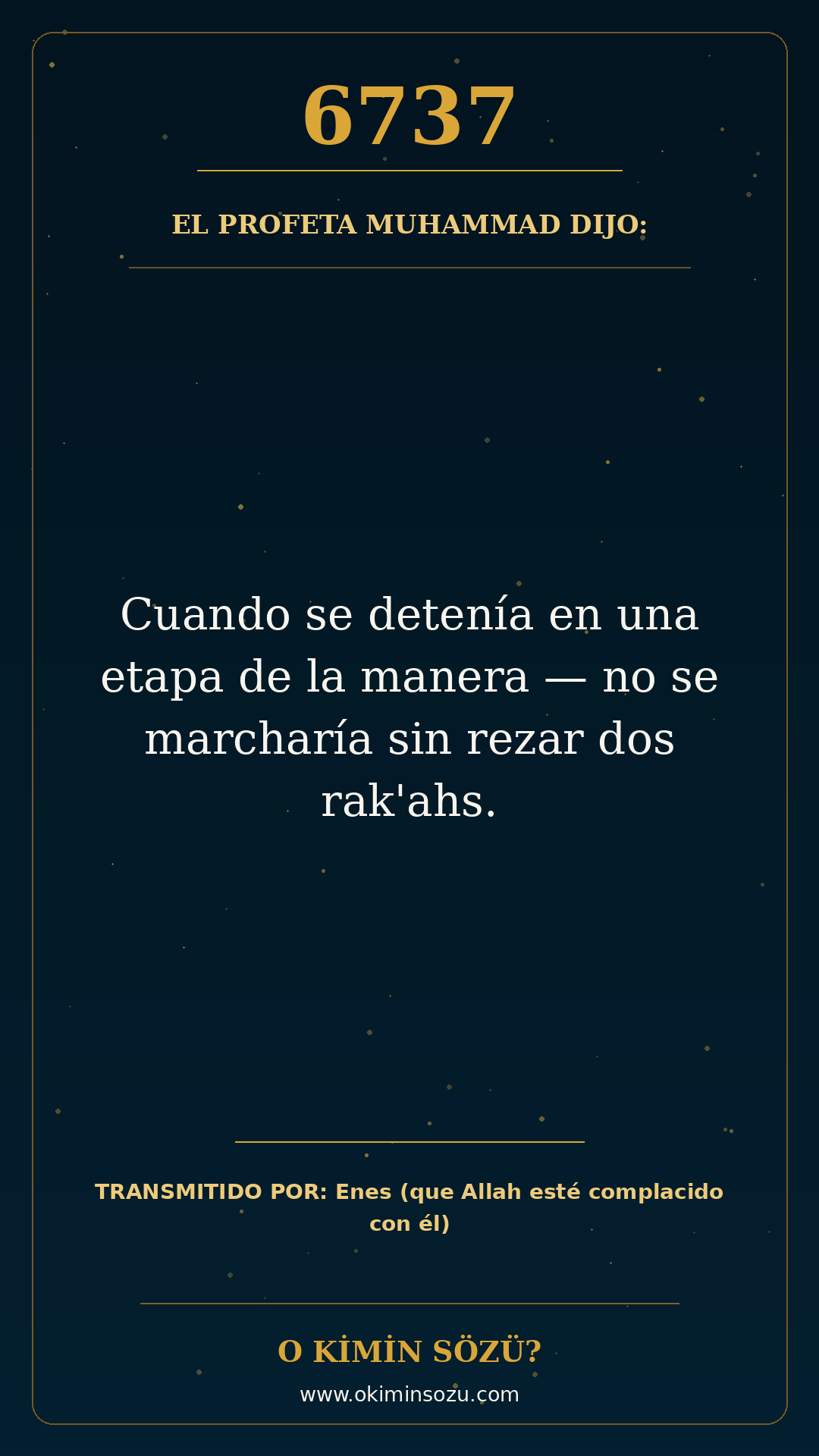 hadis 6737 es