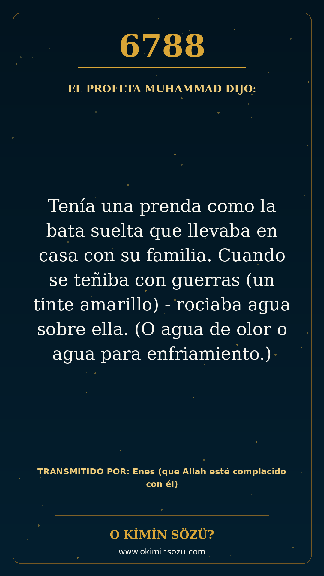hadis 6788 es