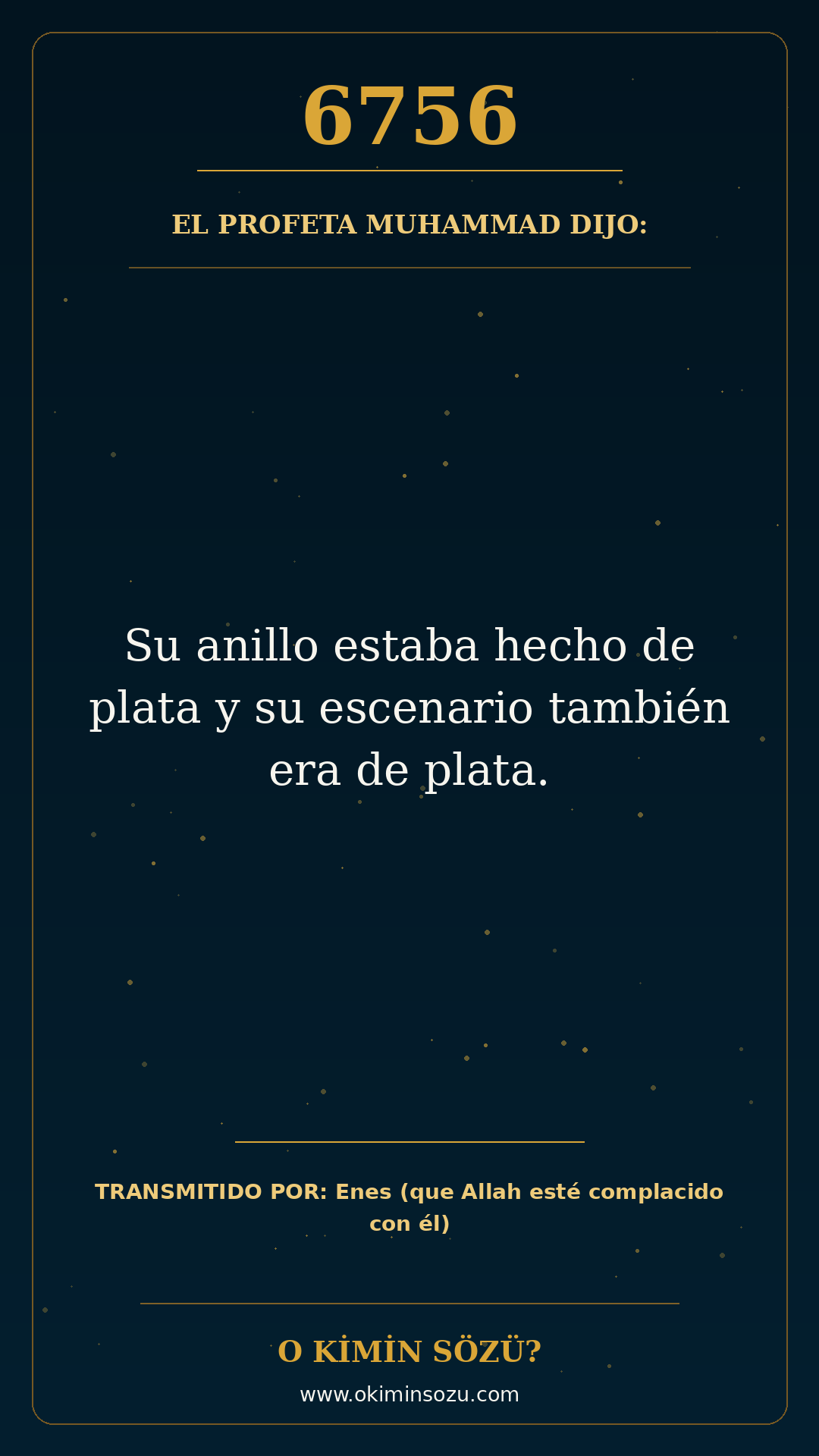hadis 6756 es