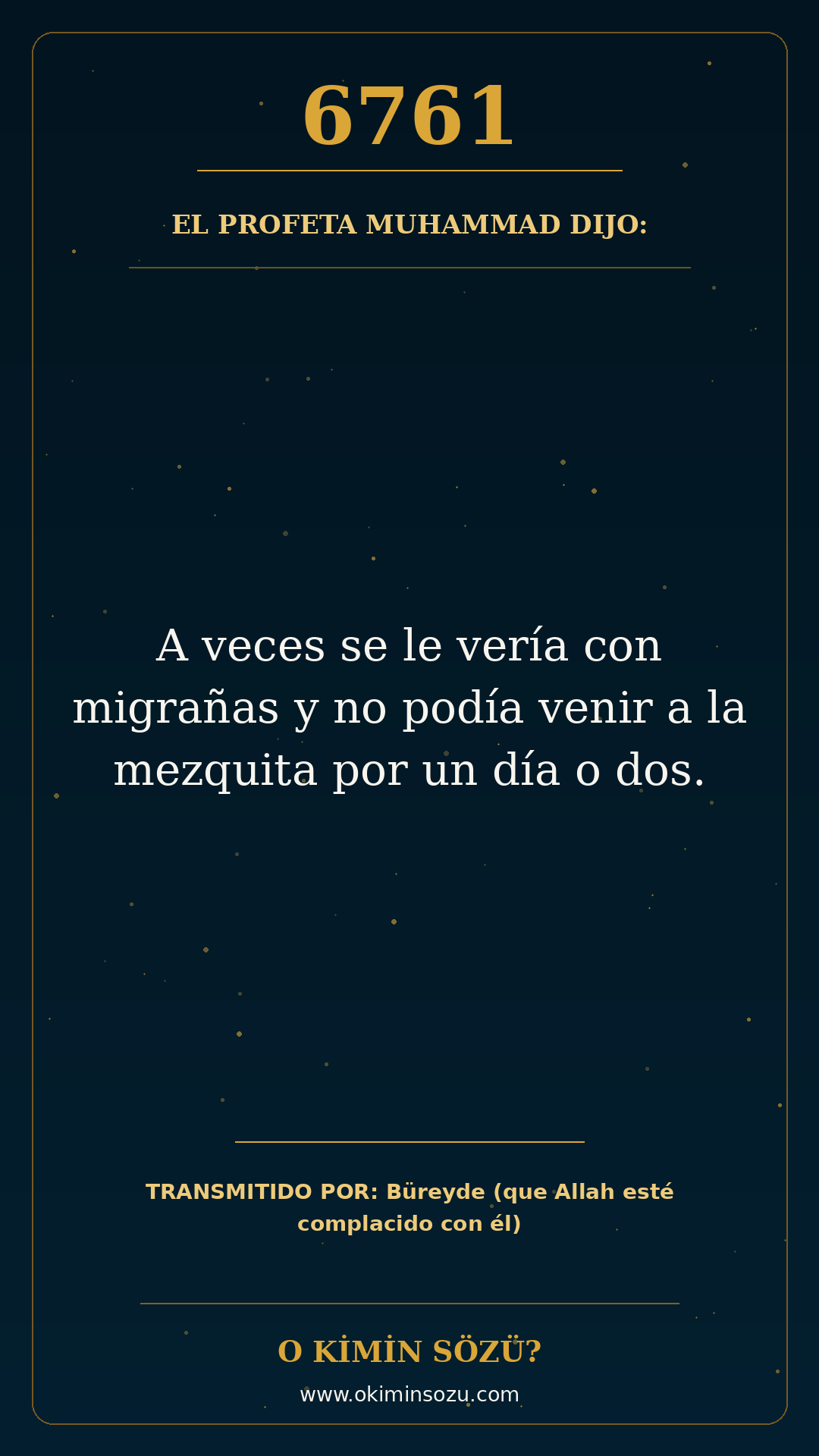 hadis 6761 es