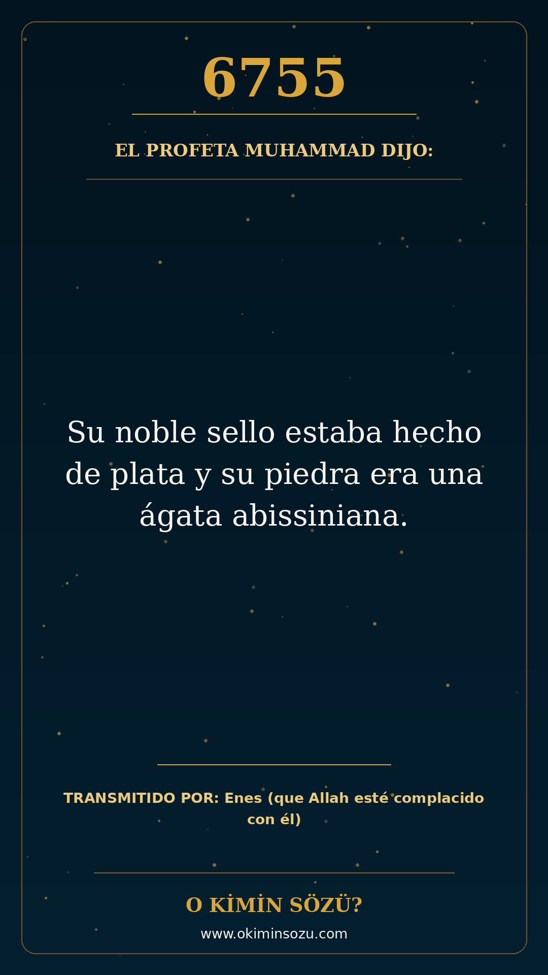 hadis 6755 es