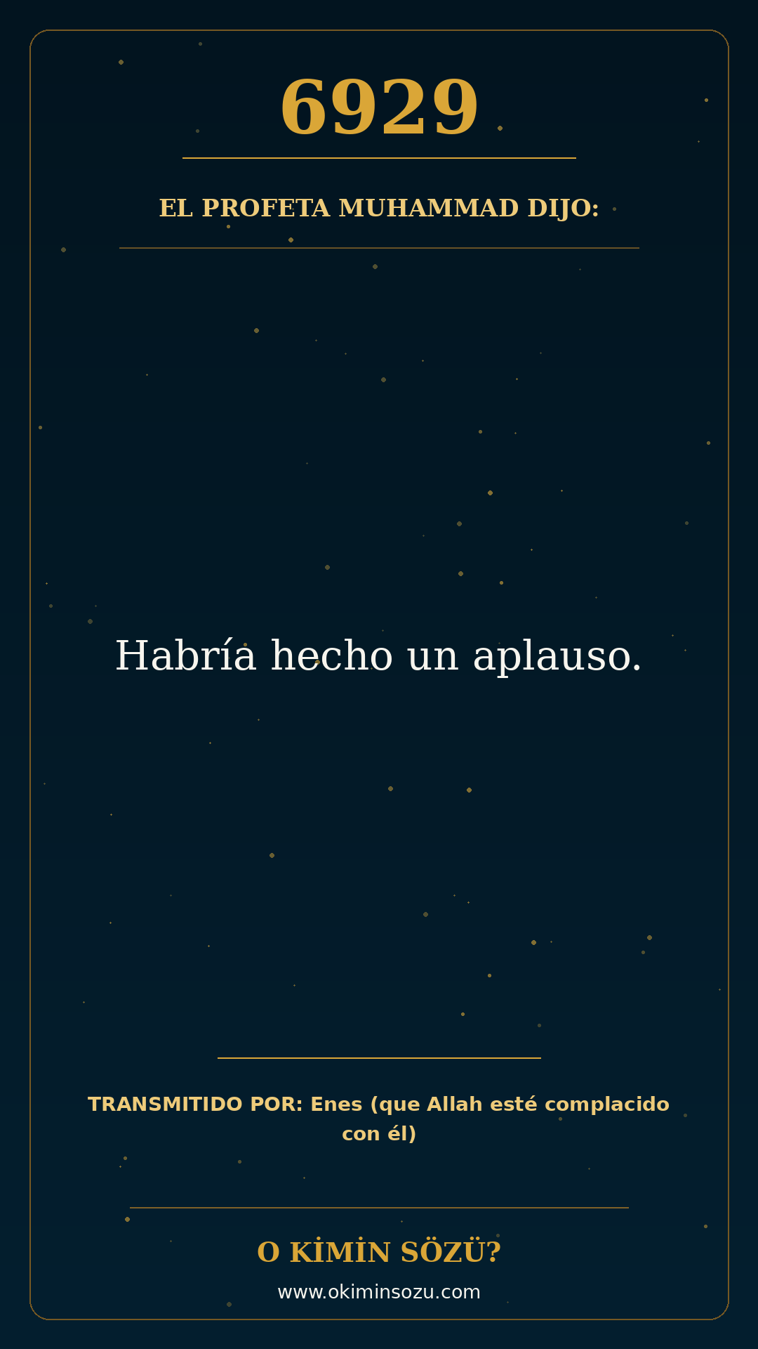 hadis 6929 es
