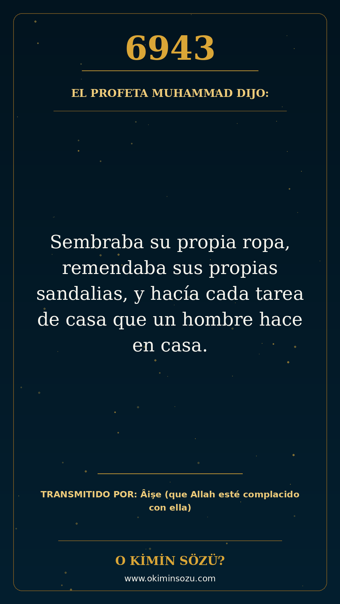 hadis 6943 es