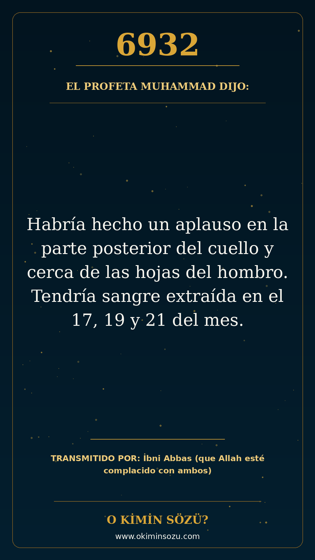 hadis 6932 es