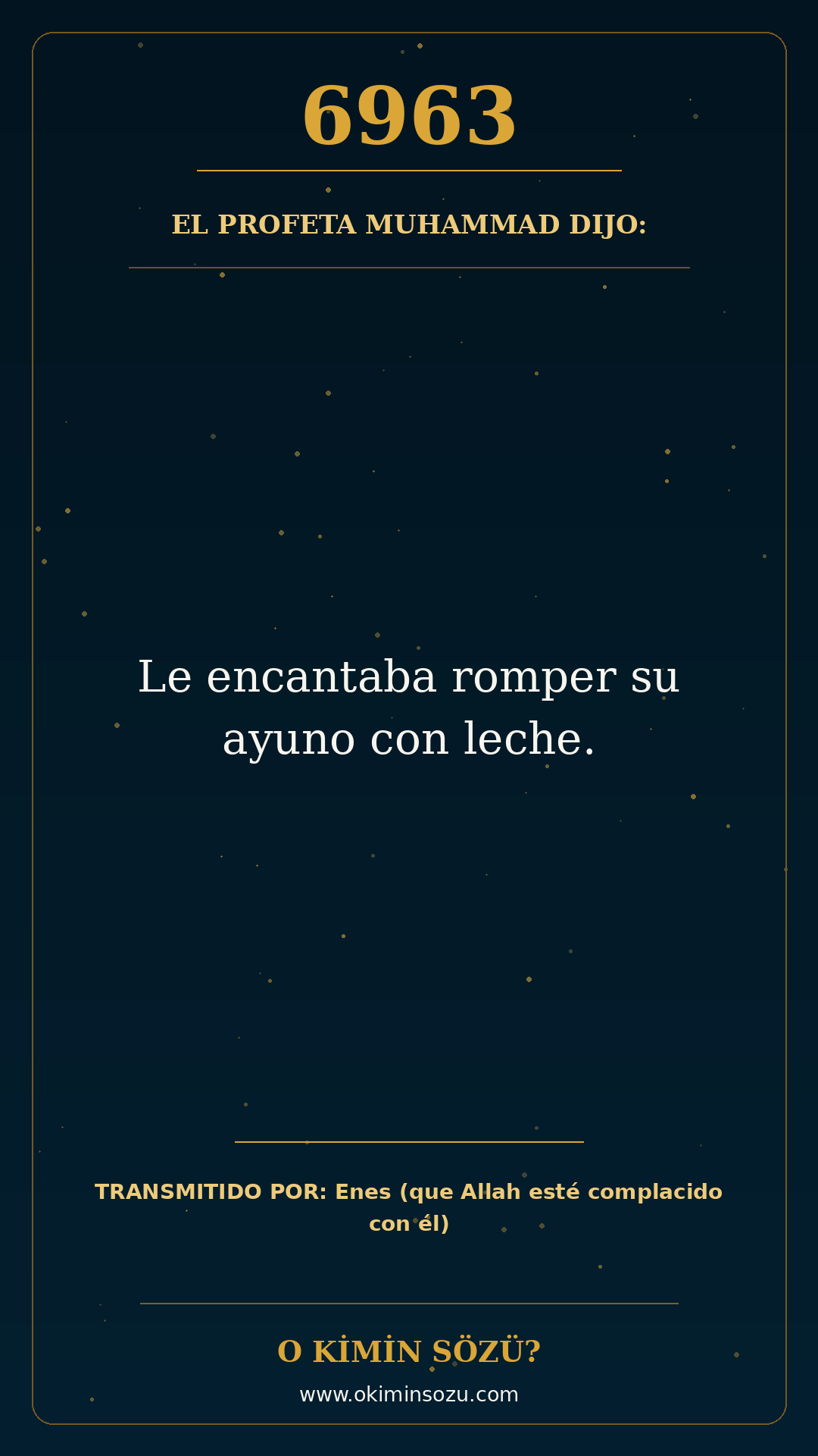 hadis 6963 es