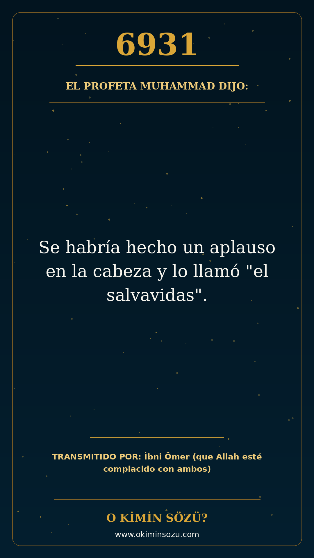hadis 6931 es
