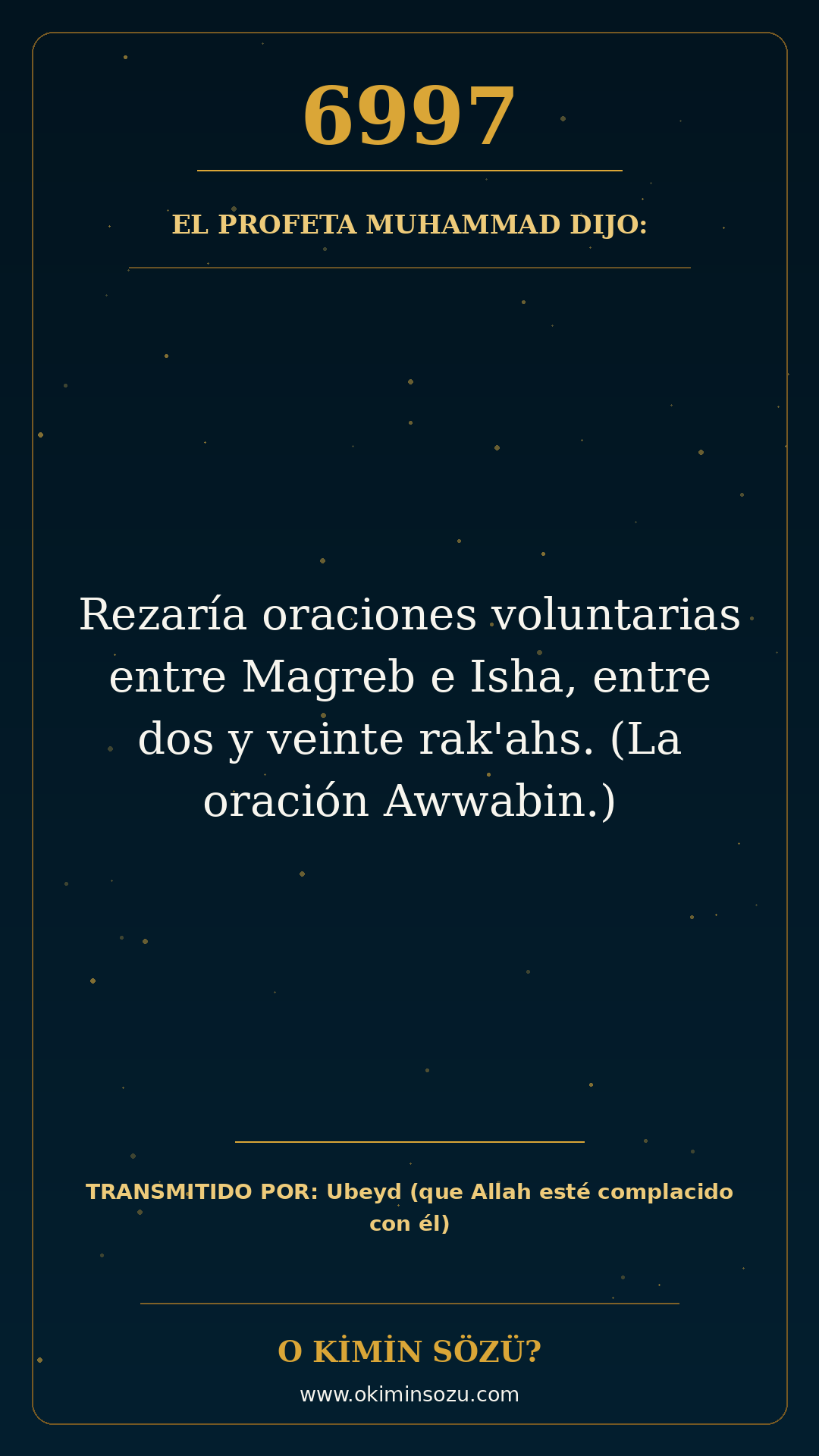 hadis 6997 es