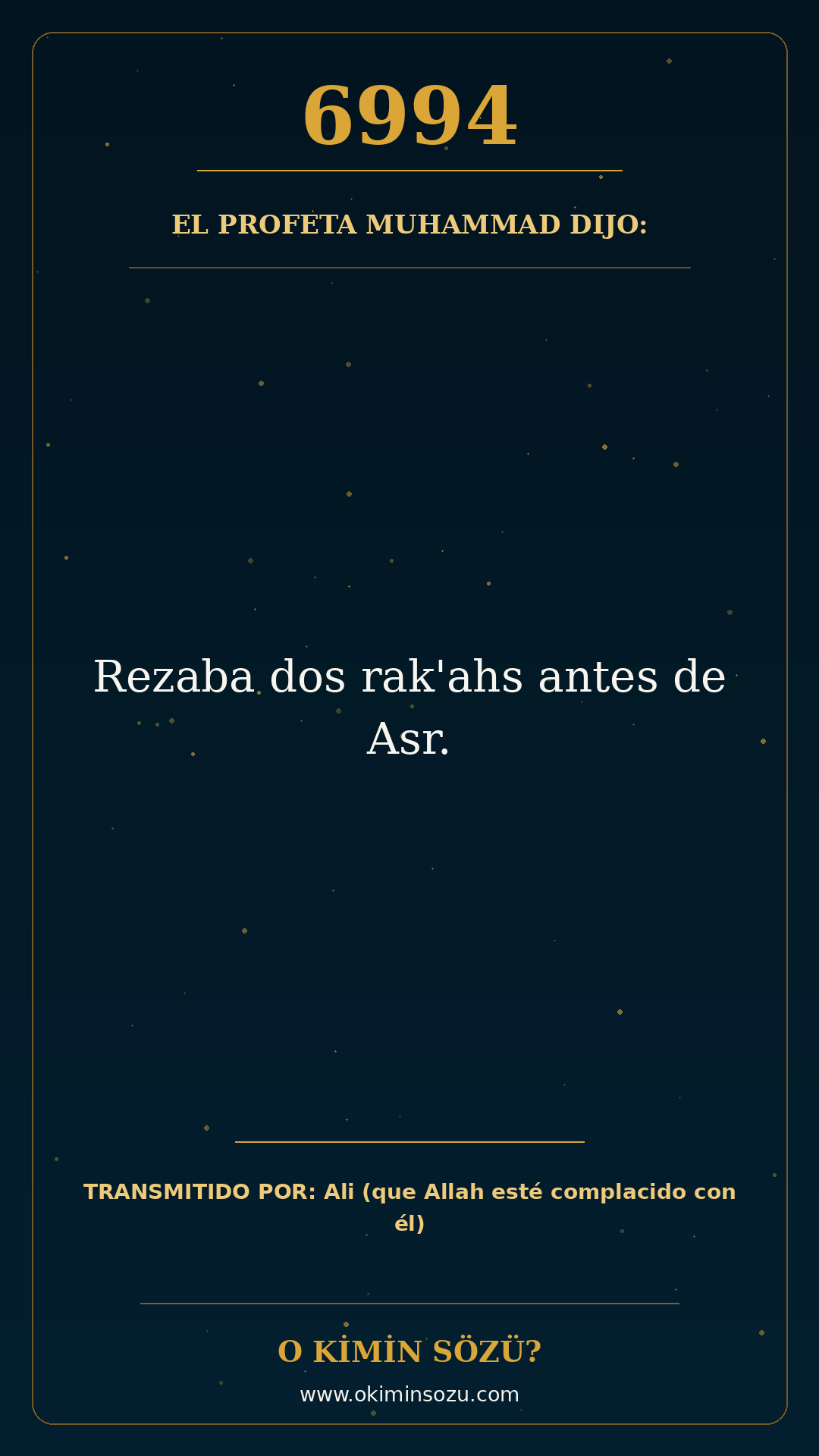 hadis 6994 es