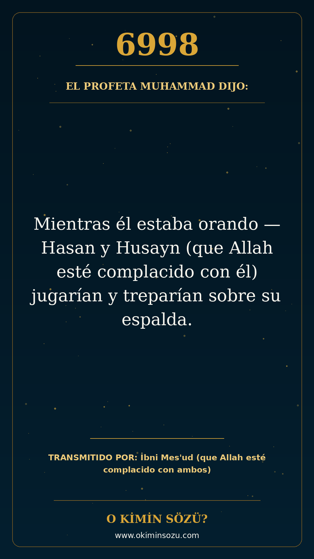 hadis 6998 es