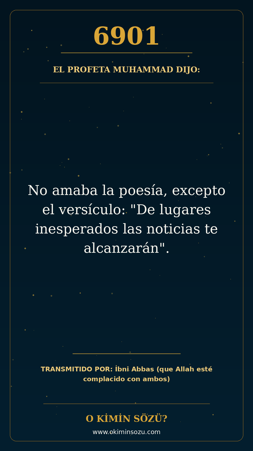 hadis 6901 es