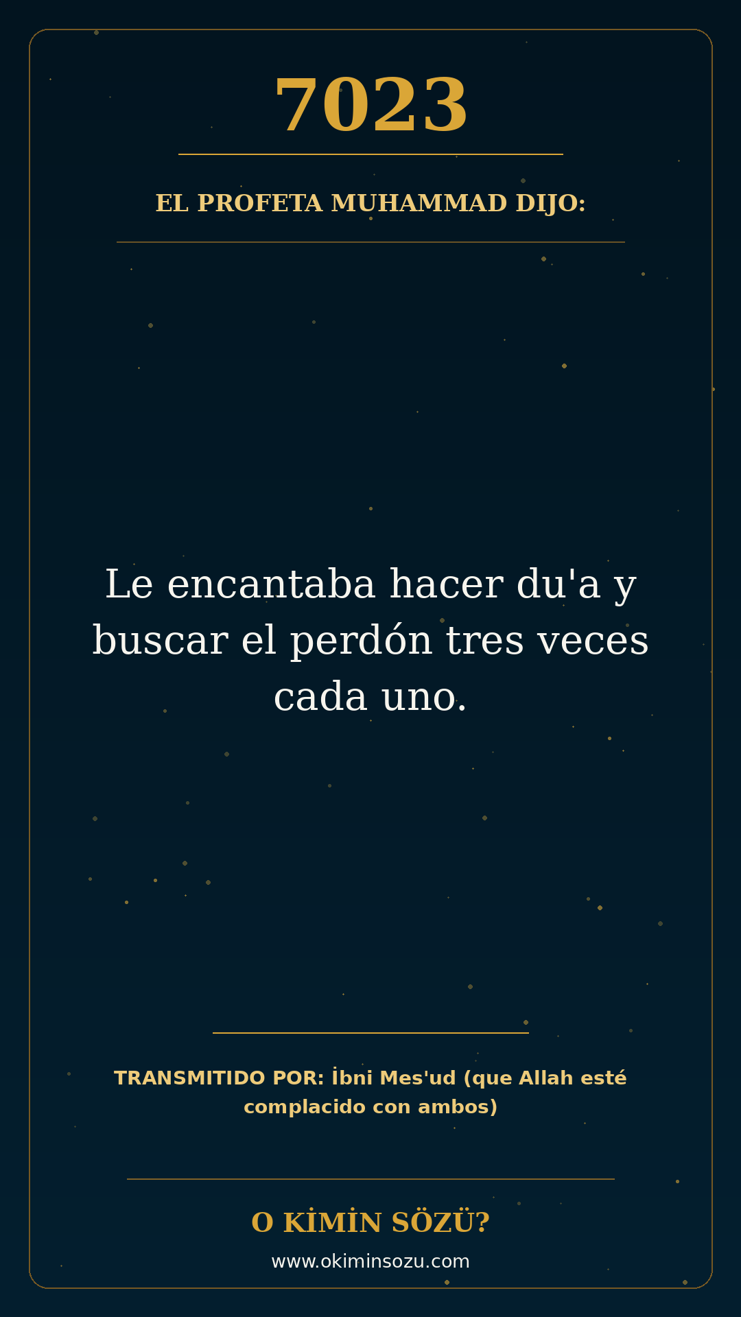 hadis 7023 es