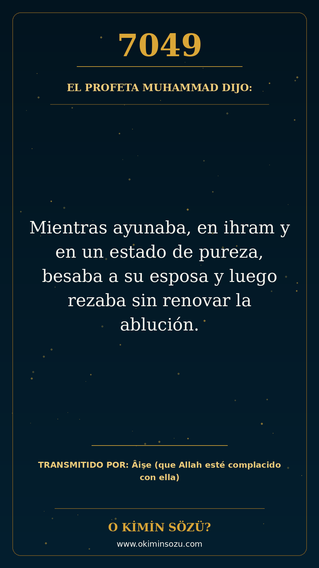 hadis 7049 es