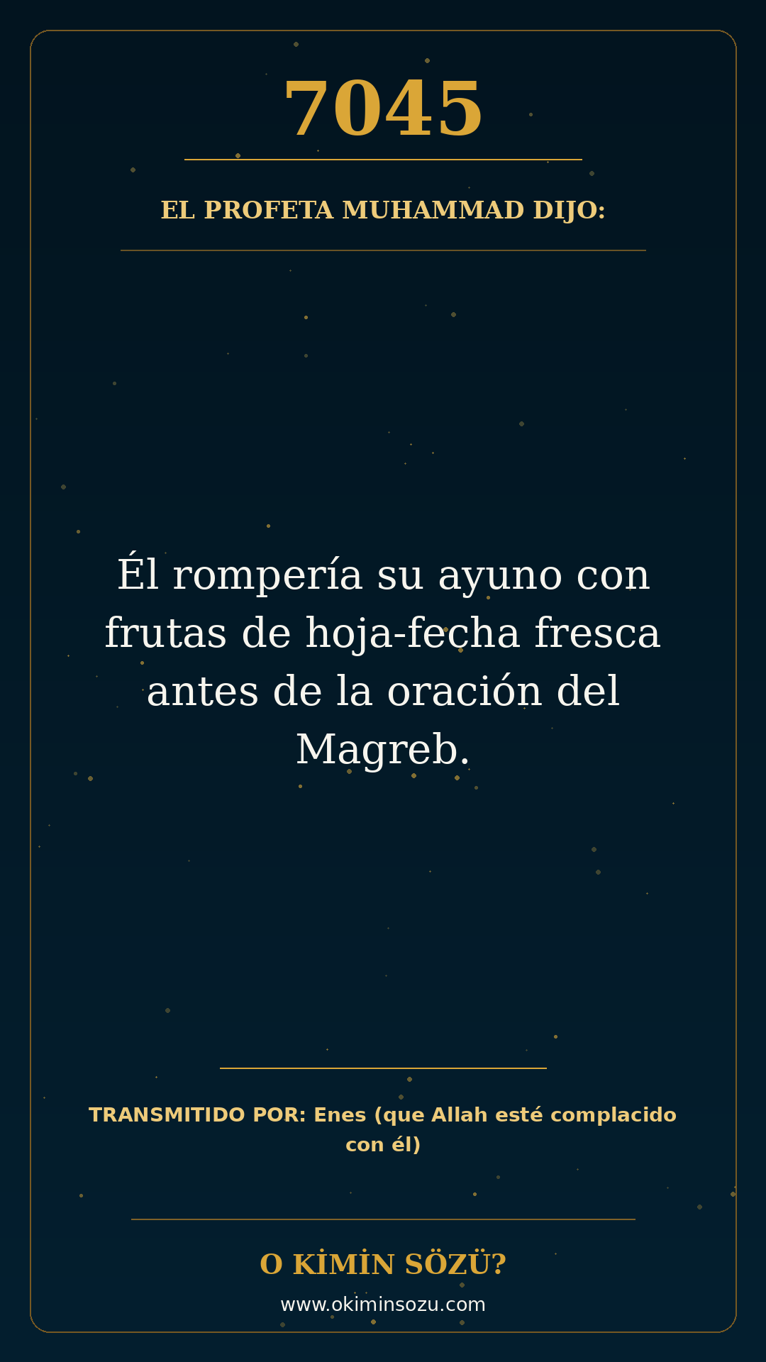 hadis 7045 es