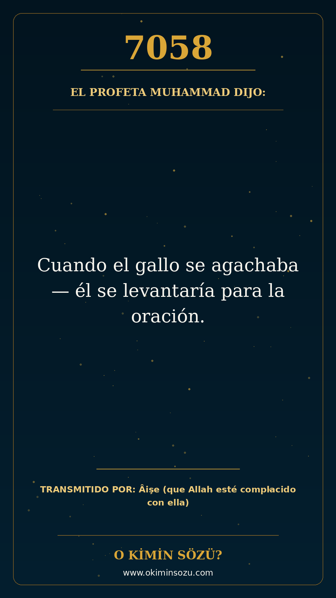 hadis 7058 es