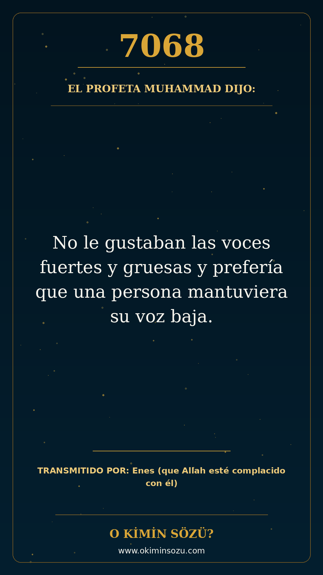 hadis 7068 es