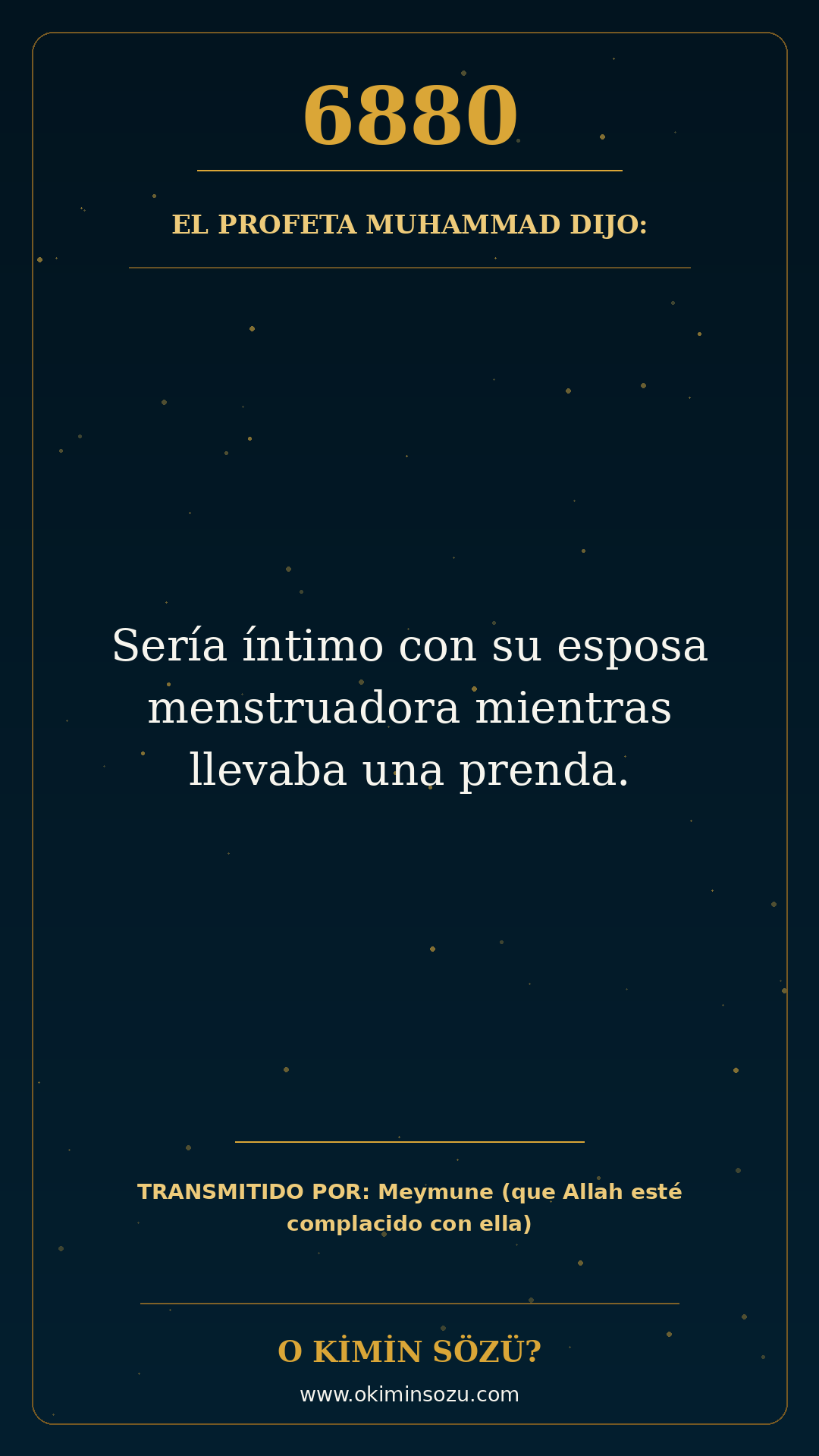 hadis 6880 es