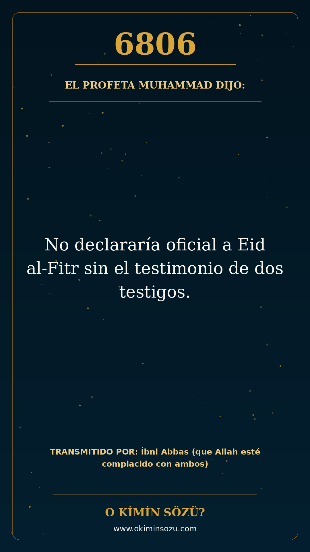 hadis 6806 es