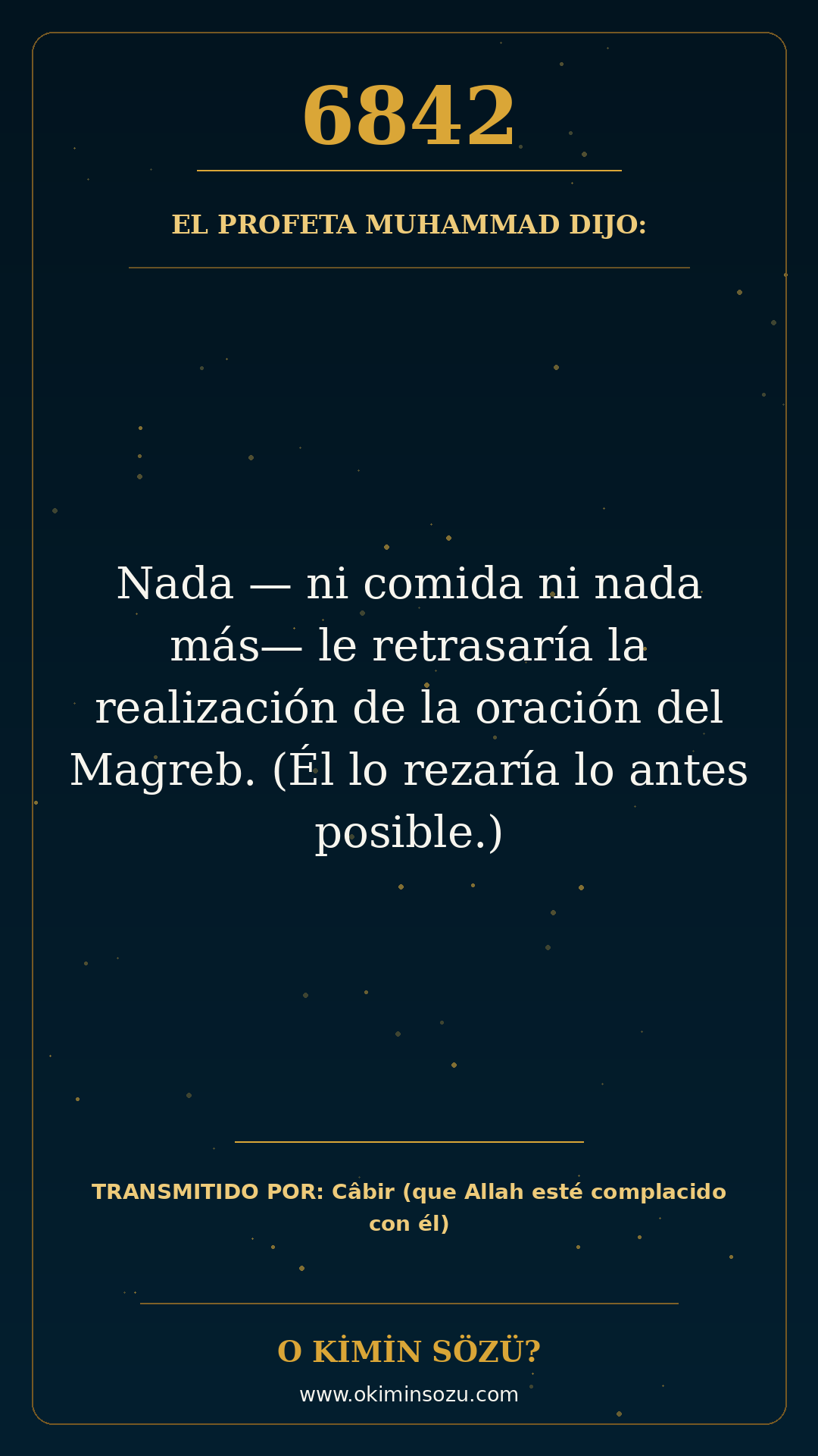 hadis 6842 es