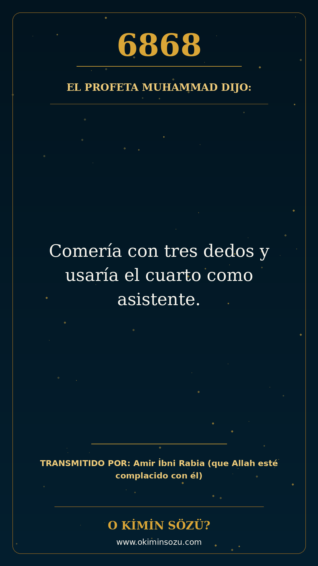 hadis 6868 es