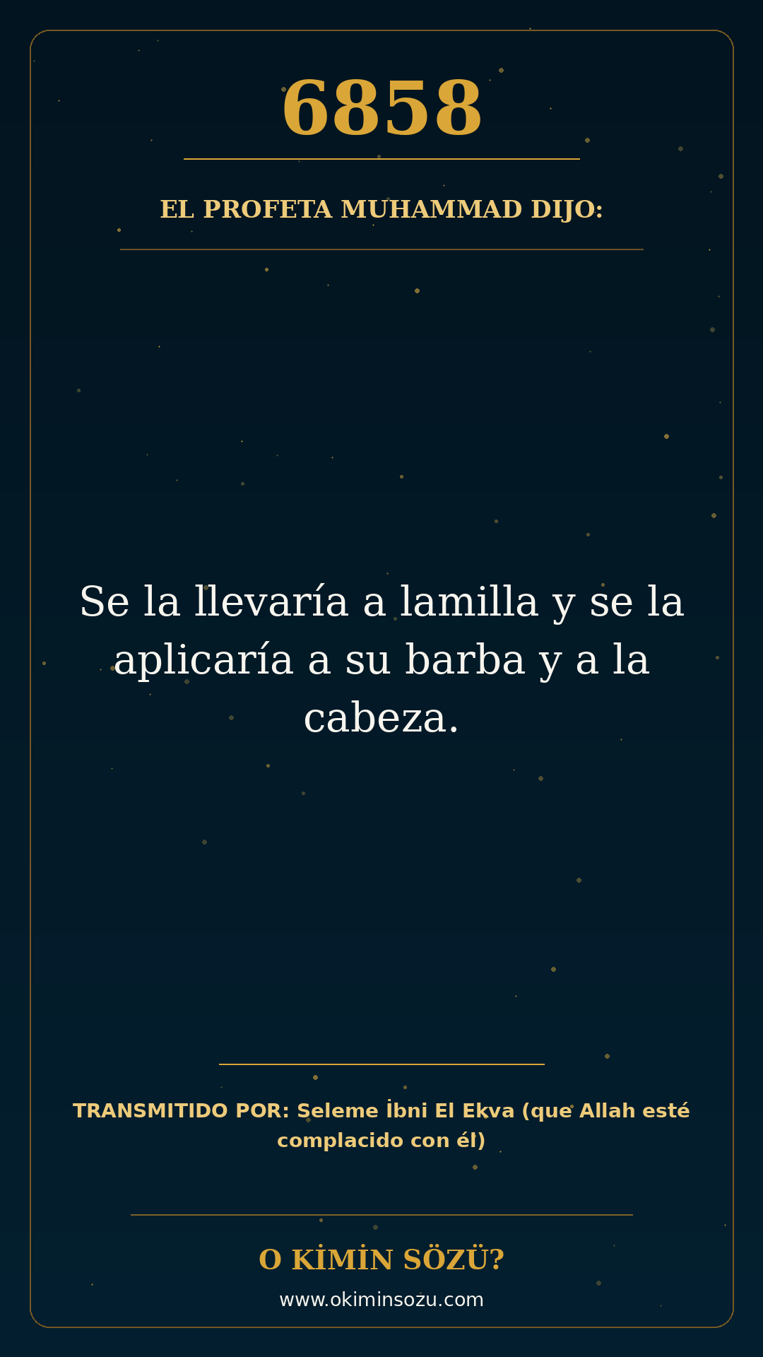 hadis 6858 es