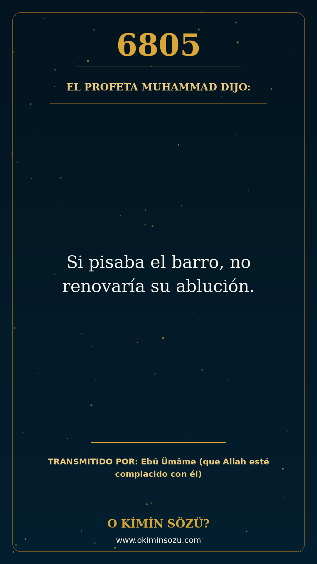 hadis 6805 es