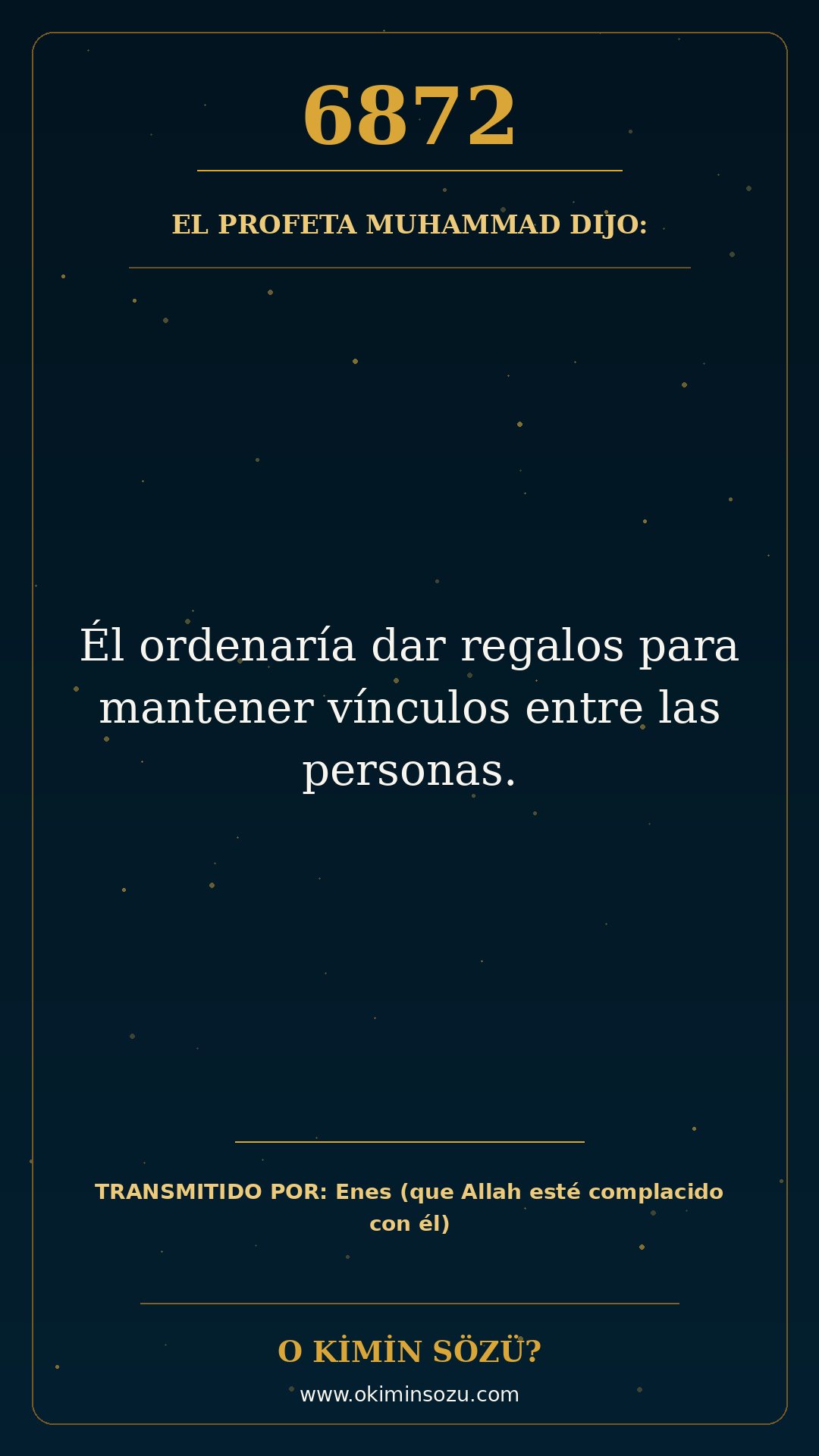 hadis 6872 es