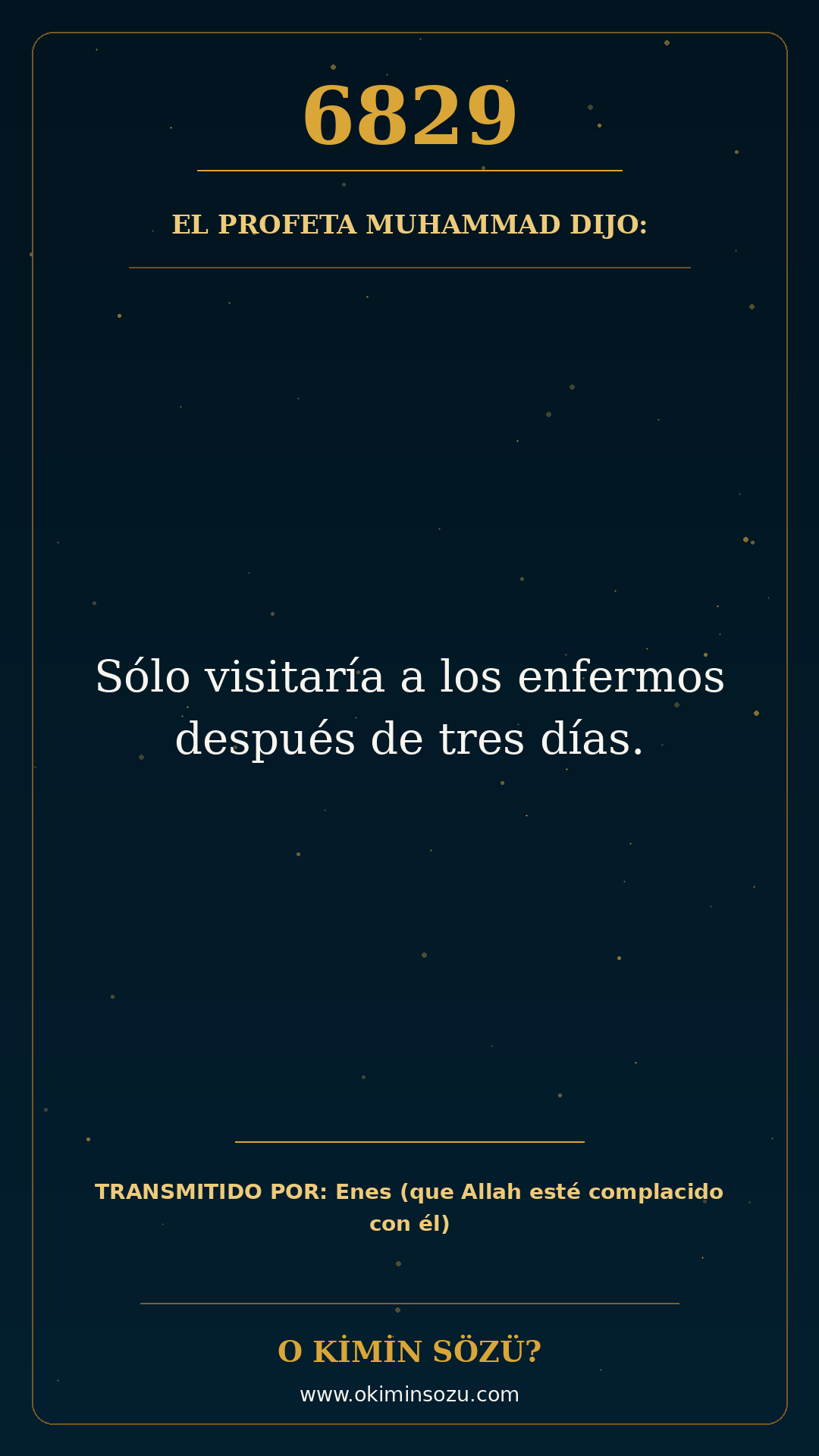 hadis 6829 es