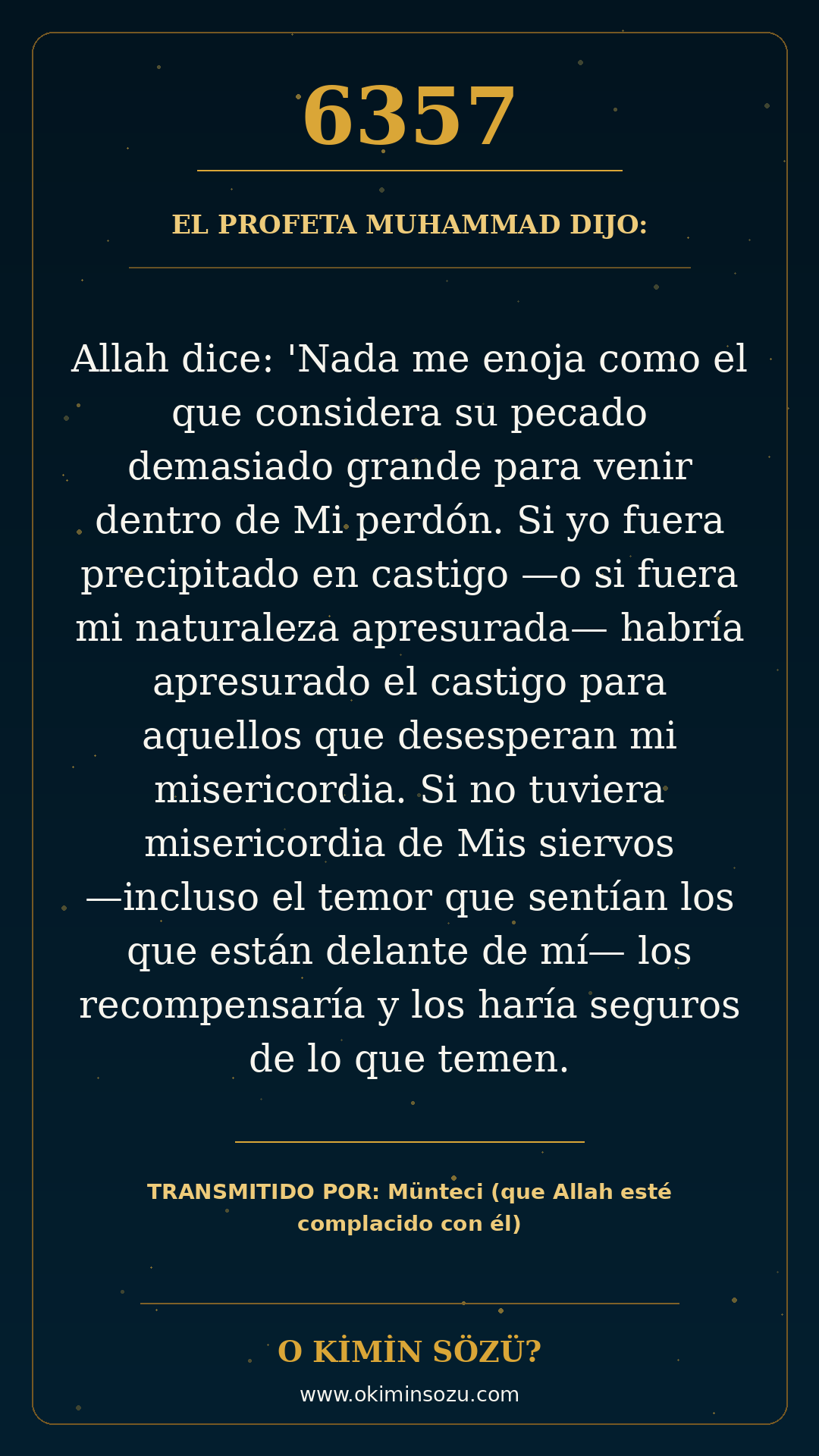 hadis 6357 es