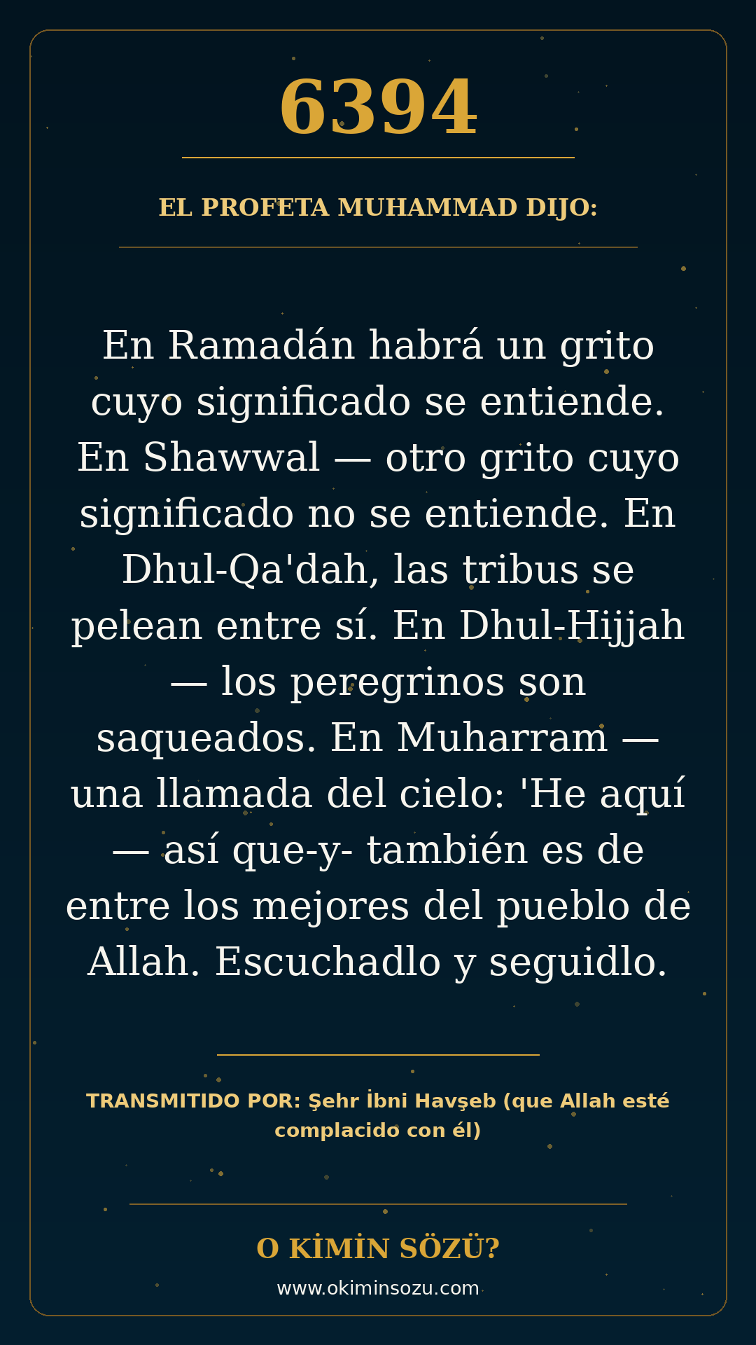 hadis 6394 es